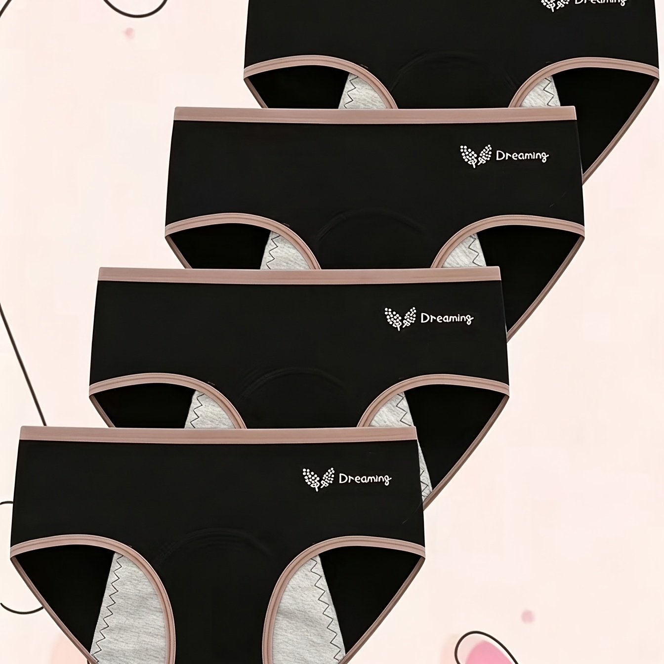 Image of 4-pc Period Underwear