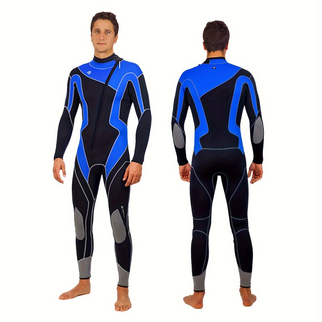 Men's One-piece Wetsuit 3mm Thick Material Warm And Cold-proof