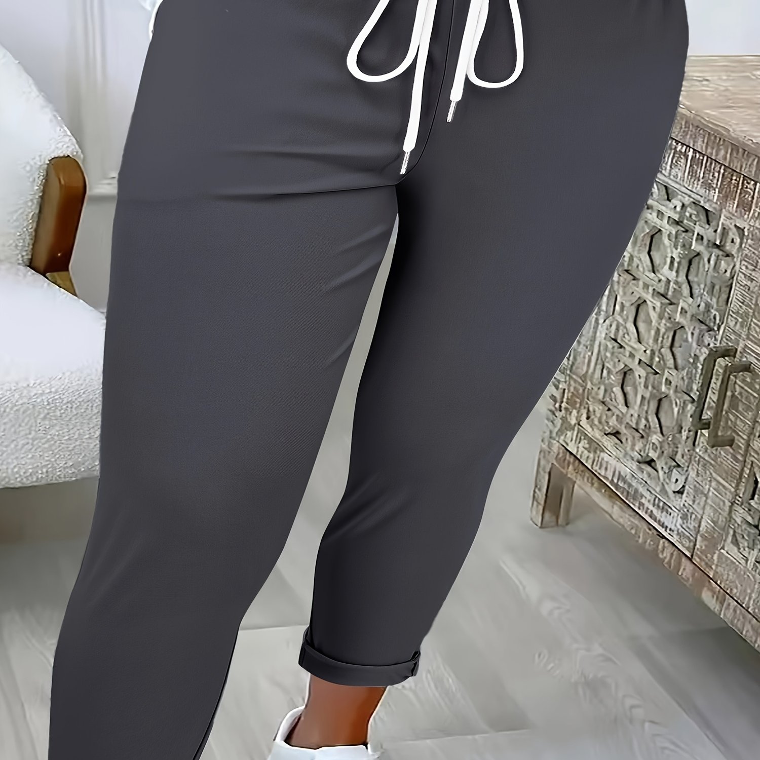 Plus Size - Plus Size - Plus Size Women's Fashion Ladies Trousers