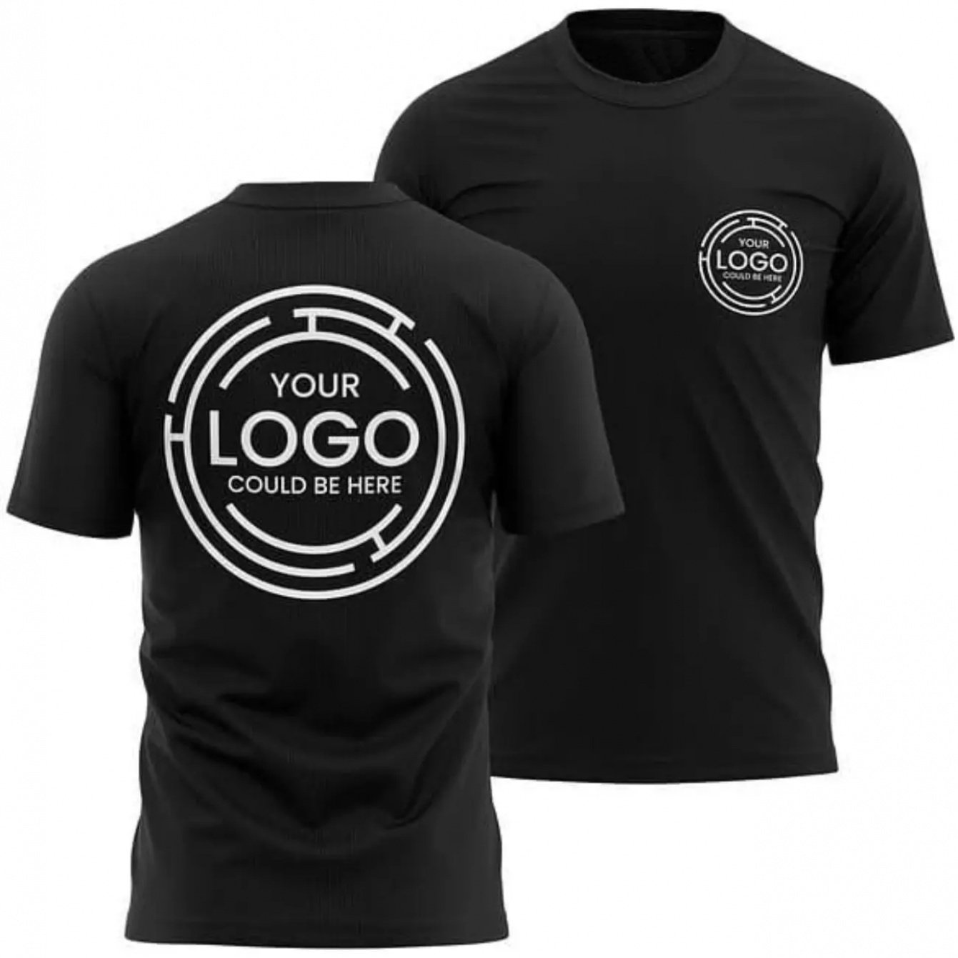 TEMU Customizable T-shirts - Print Designs On The Front And Back, Featuring Your Own Personalized Photos, Short-sleeve Summer T-shirts, Suitable For