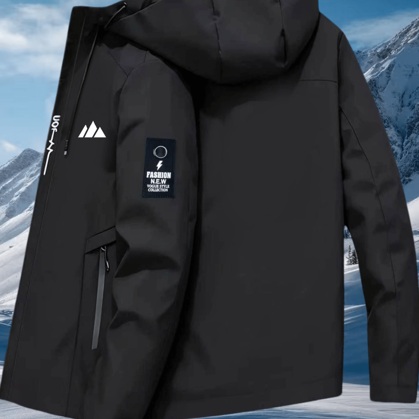 TEMU 2026 Men's Fashion Sporty Casual Jacket