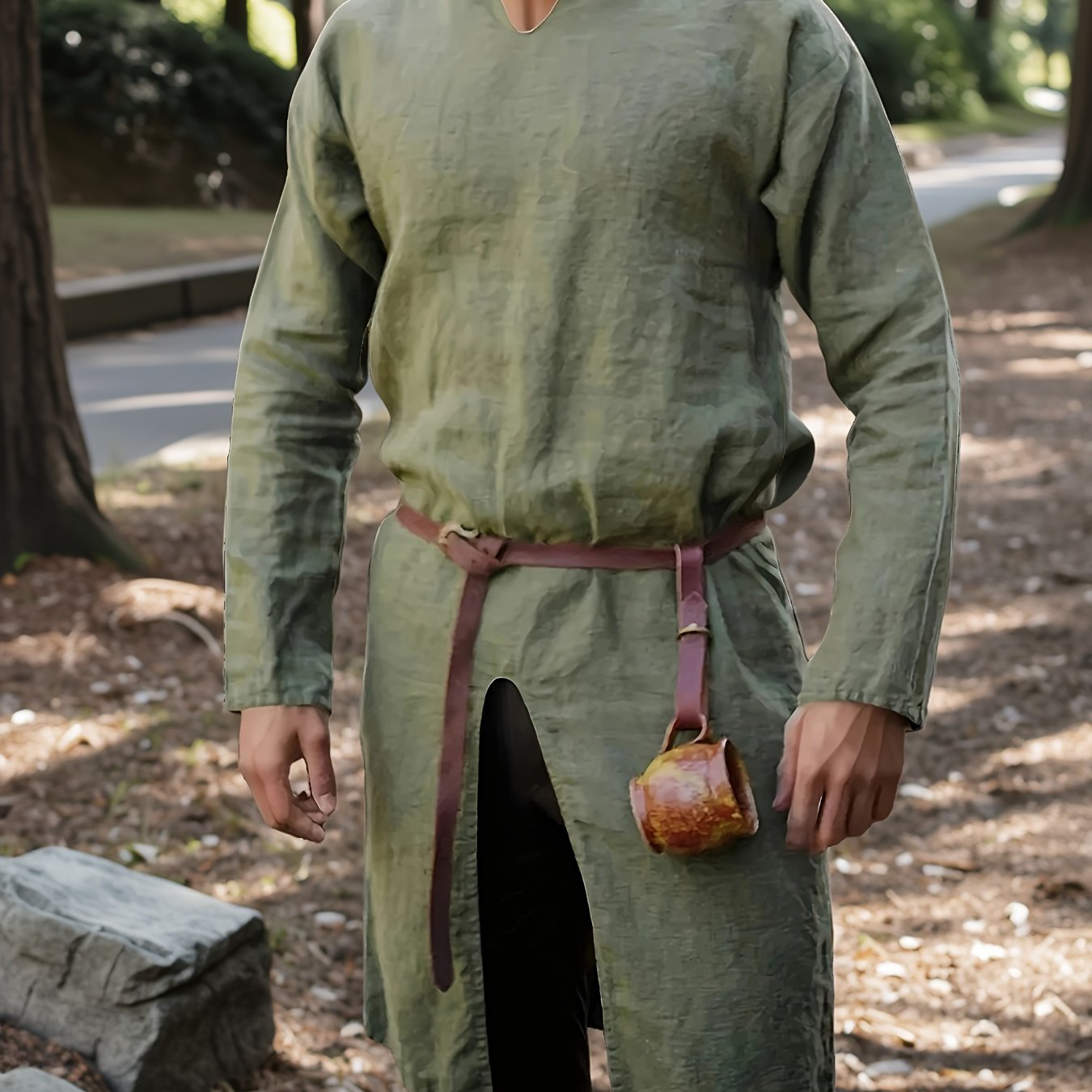 European Medieval Viking Vintage Knight Comfortable Loose-fit