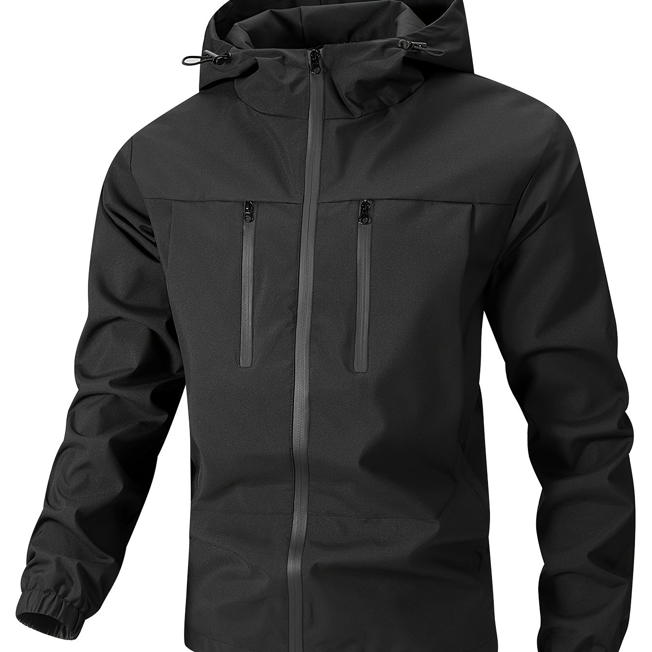 TEMU Men's Plus-size Jacket - 2025 Autumn New Arrival, Trendy , Plus Size