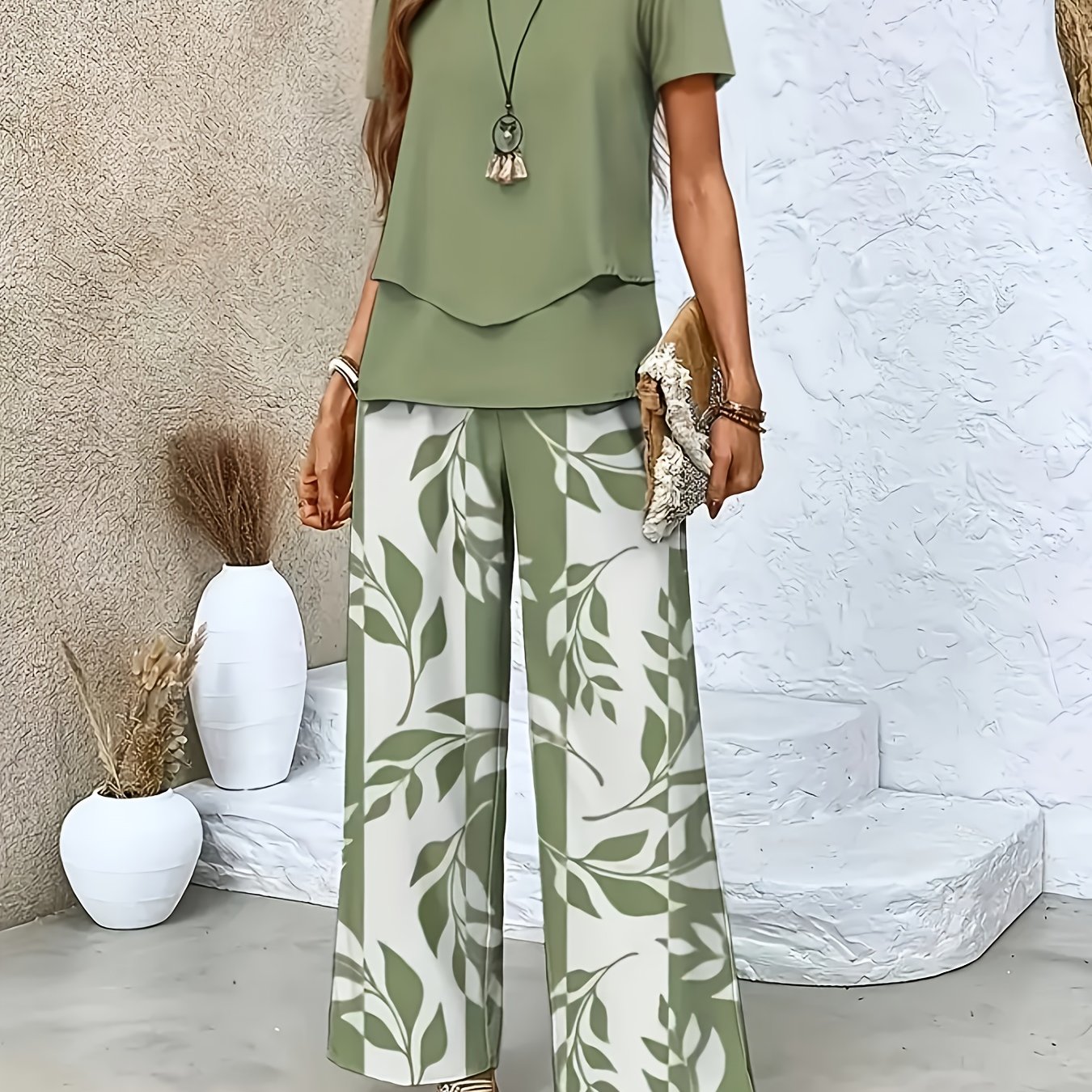 Women's Fashion Printed Set