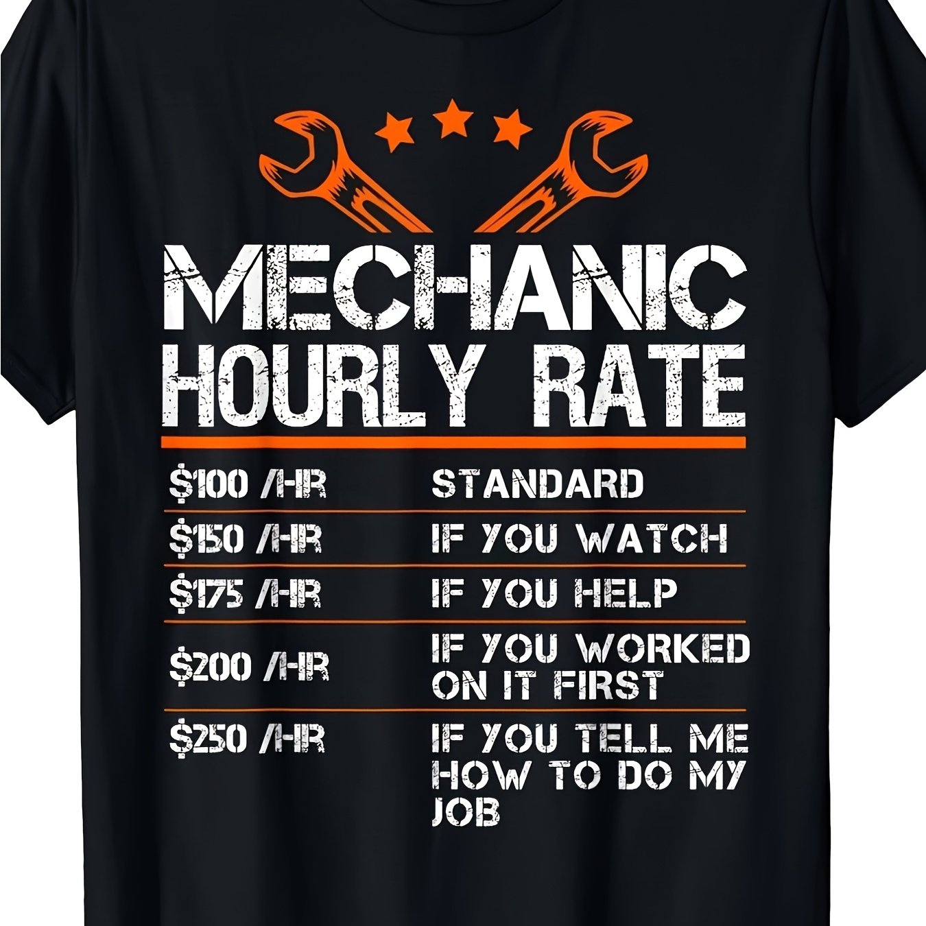 TEMU T-shirt pour mécaniciens d'entretien automobile avec un design de horaire captivant - Cadeau de Noël unisexe, tenue décontractée, 2026, T-shirt