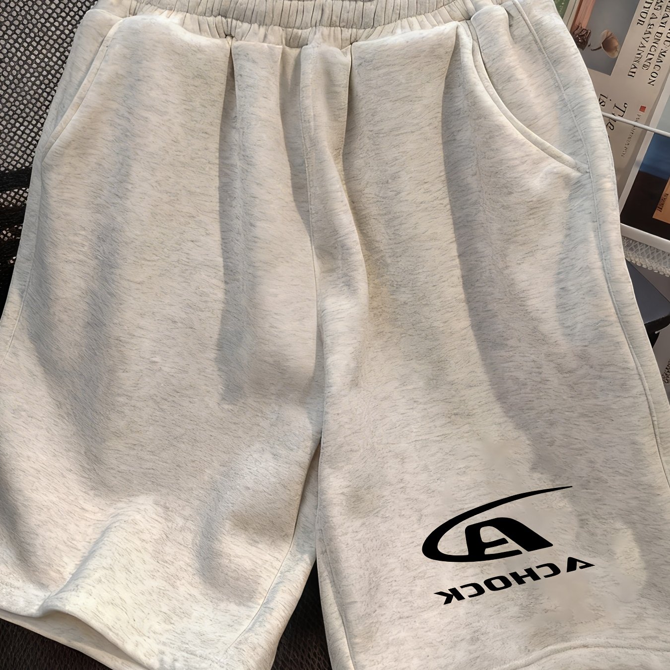 TEMU Shorts d'été pour garçons 2026, taille moyenne et grande, marque tendance, pantalons d'été pour garçons, pour l'extérieur