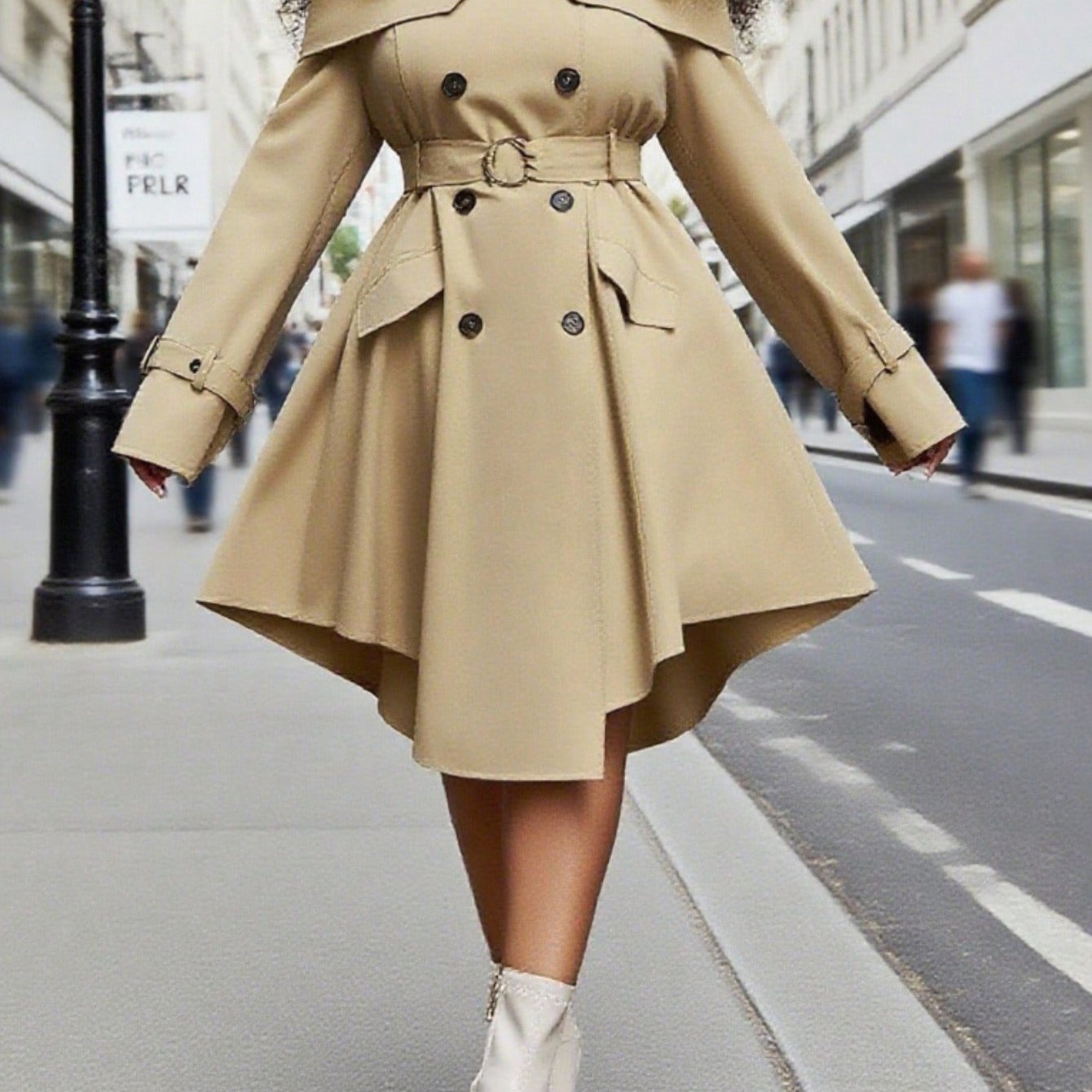 Temu Women's Khaki … - image