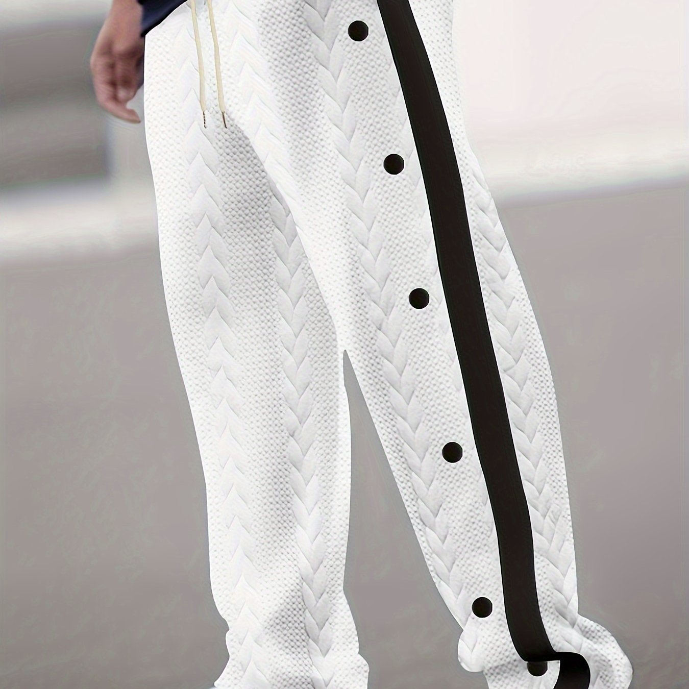 Men's Jacquard Fashion Sport Casual Pants