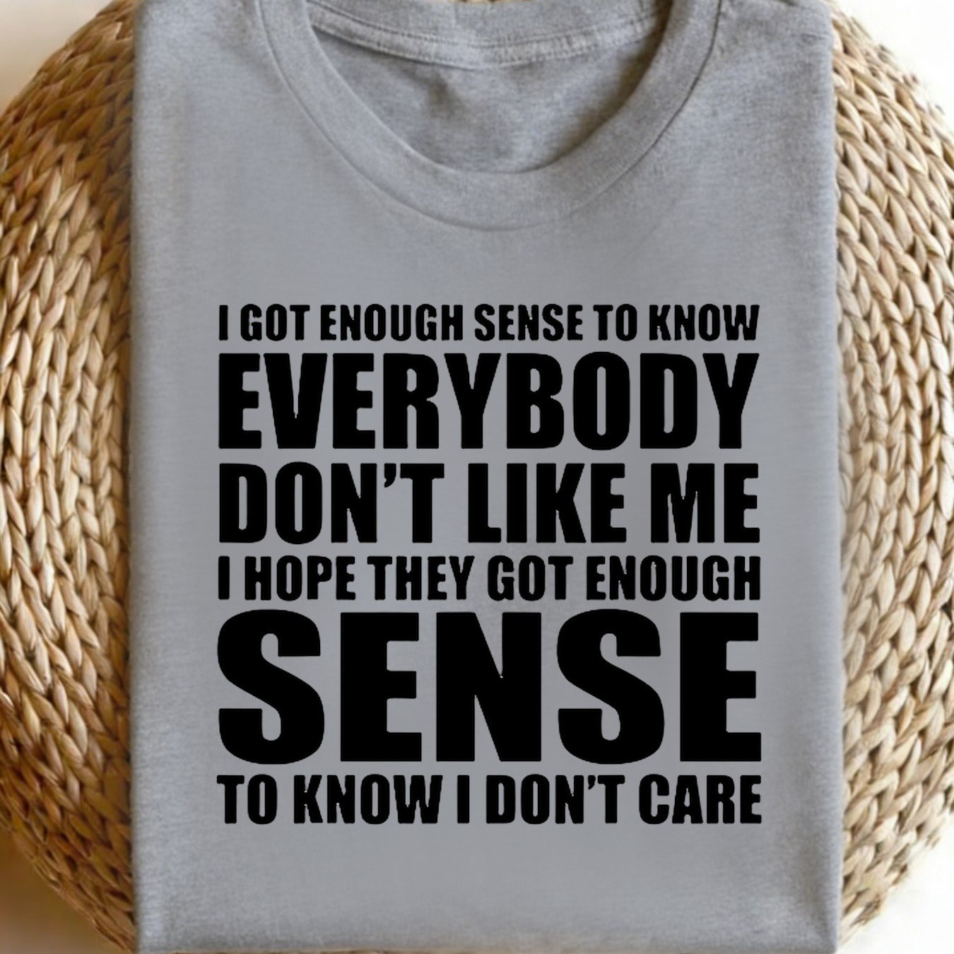 TEMU Women's Graphic T-shirt I Have Enough To That Everyone Hates Me T Shirt Fashionable Loose Design Anime Printed Pure Retro Round Neck Short