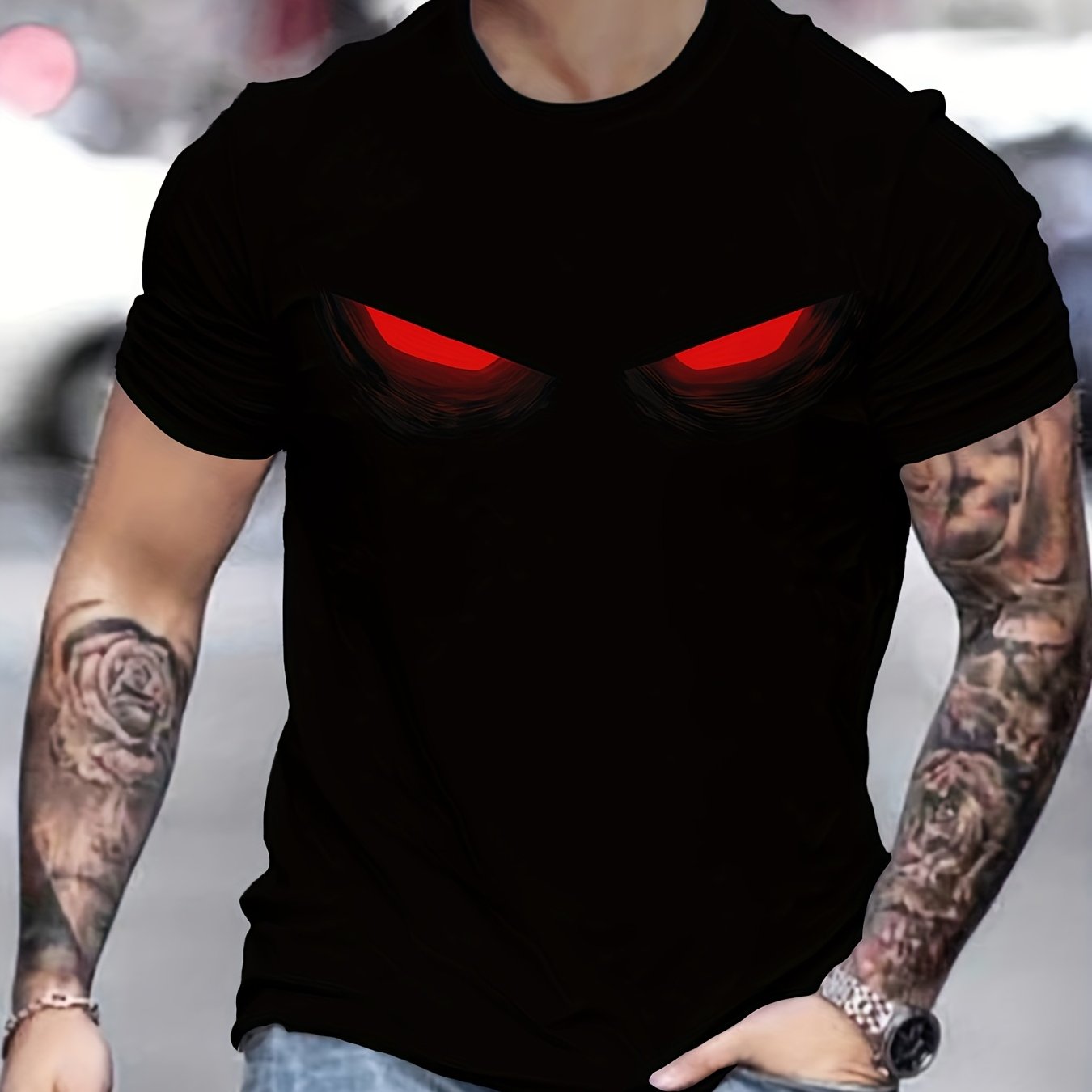 TEMU Ale Novelty Men's 3d Print Fashion T-shirt