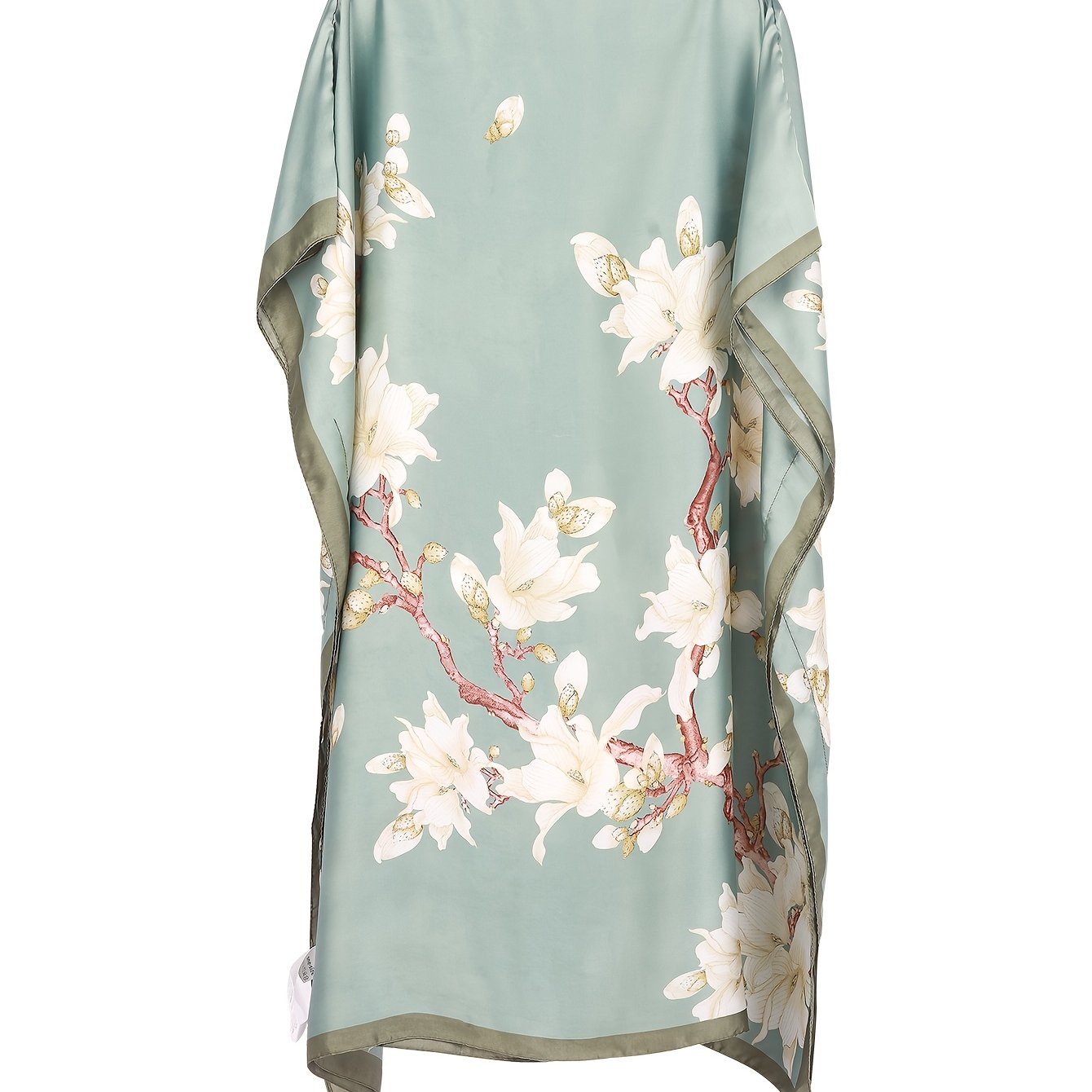 TEMU Lujin Brocade High-end Summer Women's Travel Tropical Print Clothing, Bohemian Style