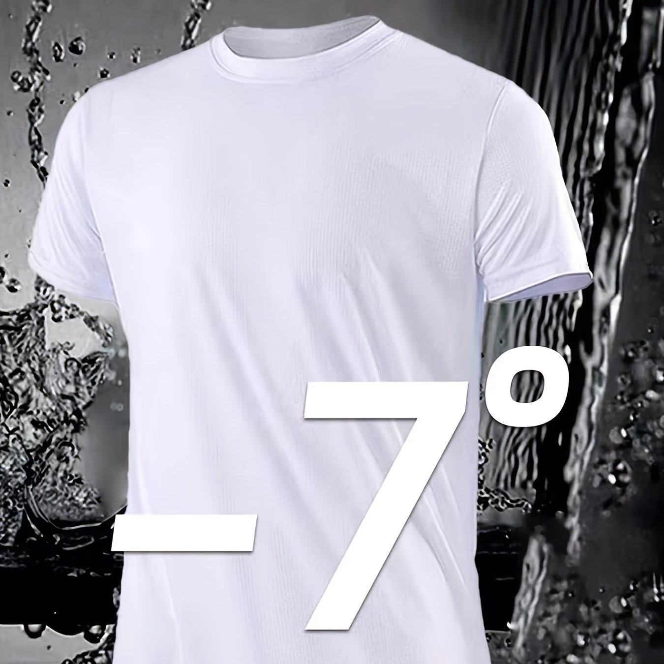 TEMU T-shirt de 'été pour homme, , anti-transpiration, respirant, à séchage rapide, à carreaux, décontracté, à manches courtes, , couleur unie, col