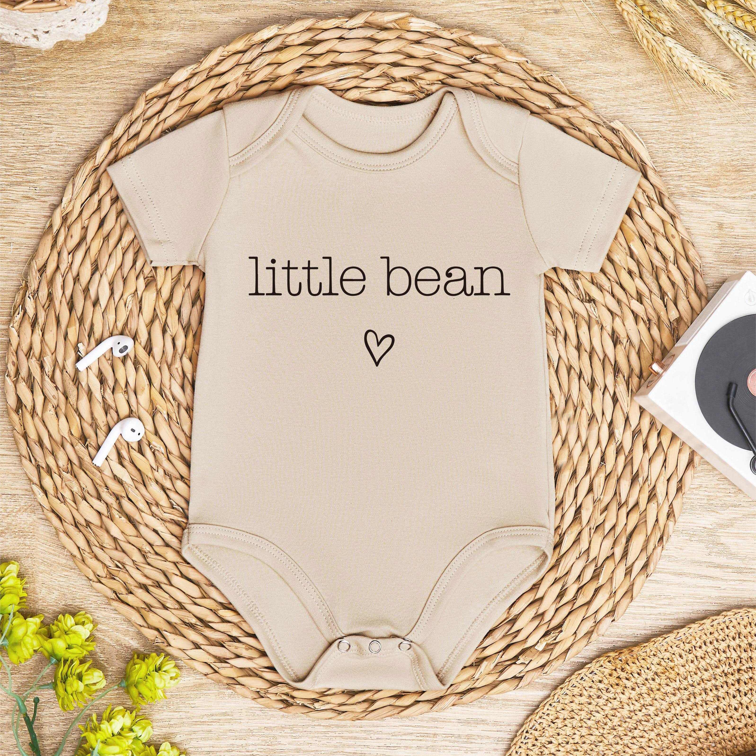 Image of Infant Newborn 100% Cotton Romper For Boys And Girls With Letter Print Short Sleeves, Perfect For Outdoor