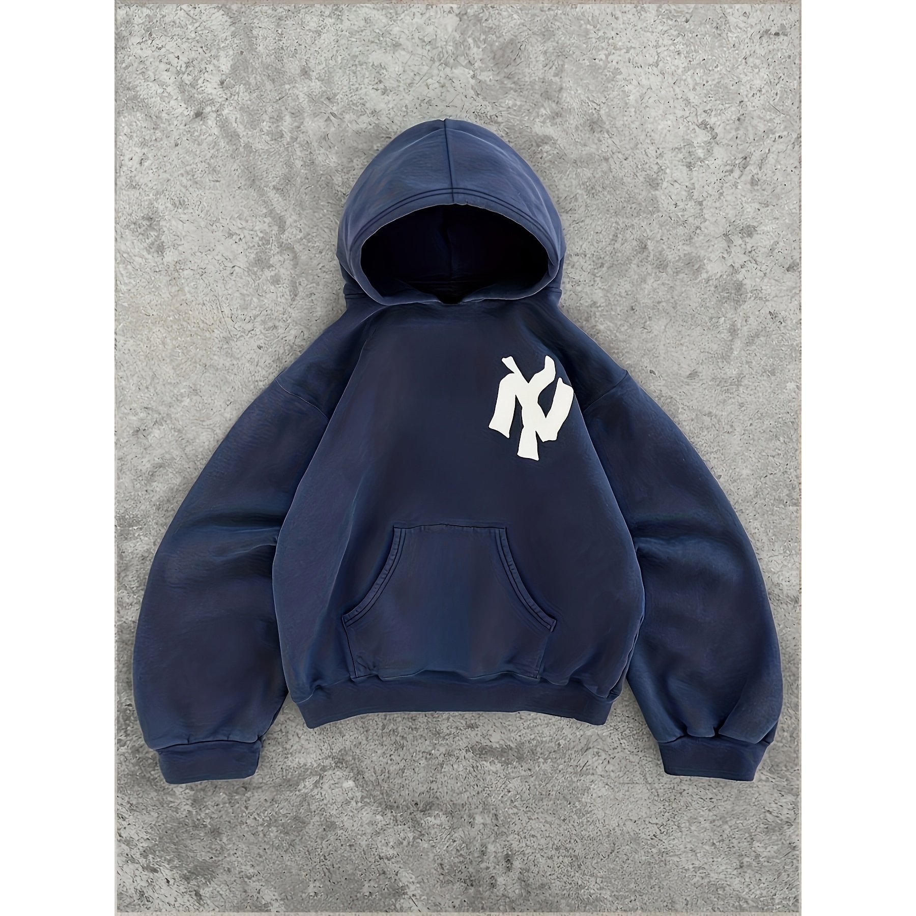 TEMU Casual Long-sleeve Hoodie, Easy Sweatshirt, Stylish And Versatile