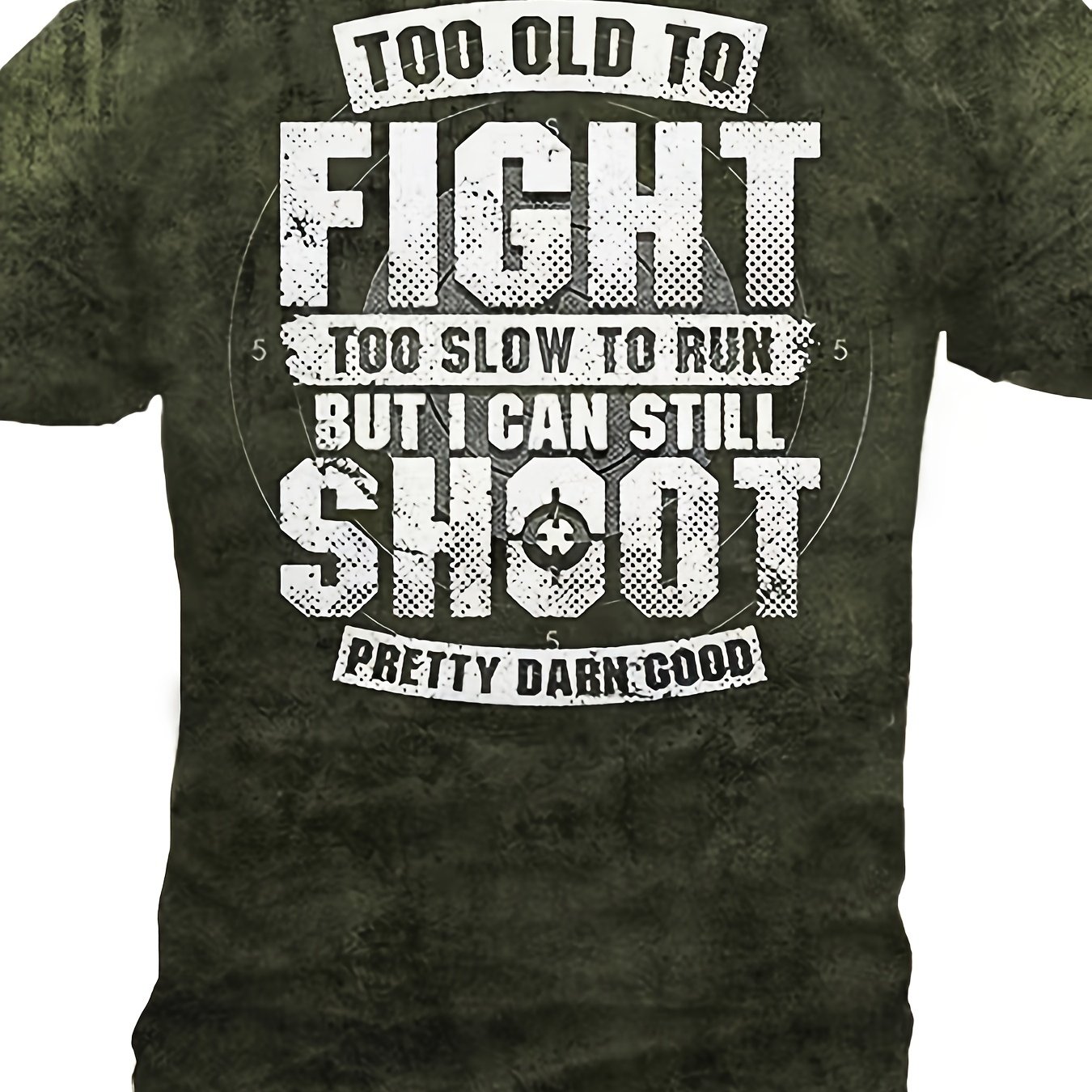 Image of Men's Casual Short-sleeve T-shirt With Back Print, Round Neck Graphic Tee, Stylish Loungewear Top For Sleep