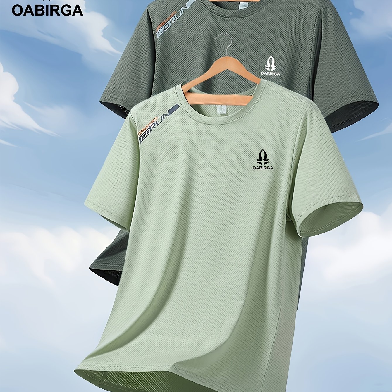 TEMU 2er-Set Herren T-Shirt in großen Größen, Rundhals, Kurzarm, Sommer T-Shirt, lässiges Oberteil