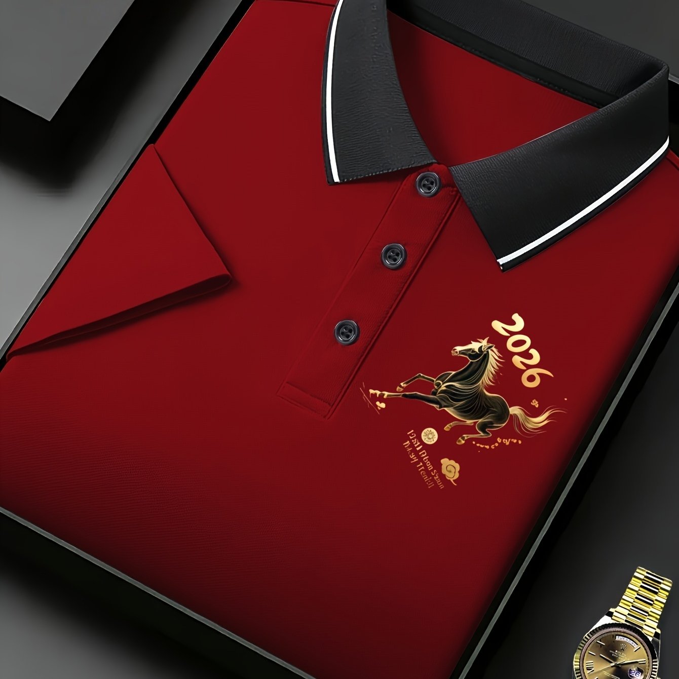 TEMU Polo pour Homme, Séchage Rapide, Léger et Confortable, Mettant en Valeur le Tempérament et de . Convient pour et . -boulochage et Couleurs