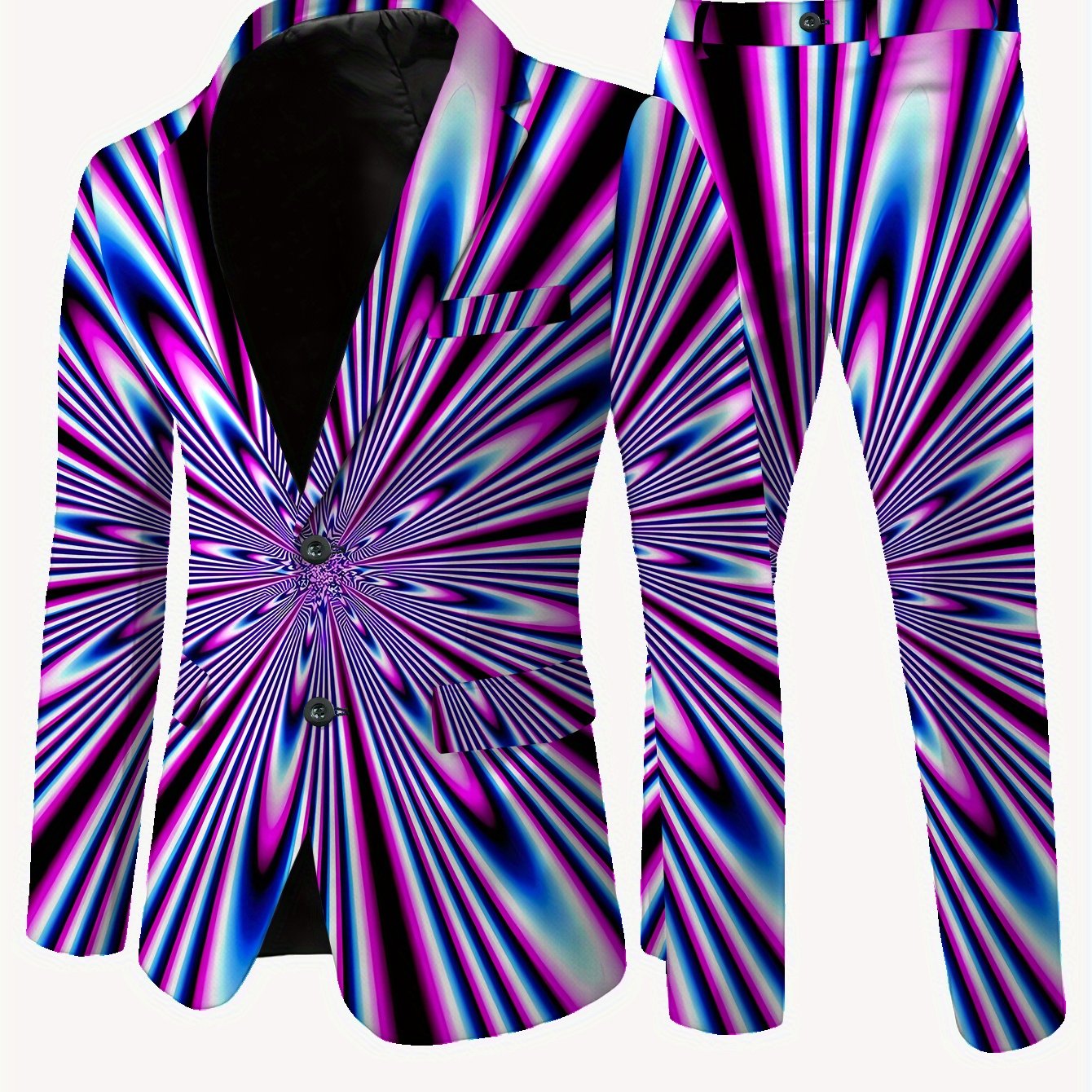 TEMU Suit   Trousers Men's Suit Set Casual High-end Non-iron Label Code Suit And Trouser Set