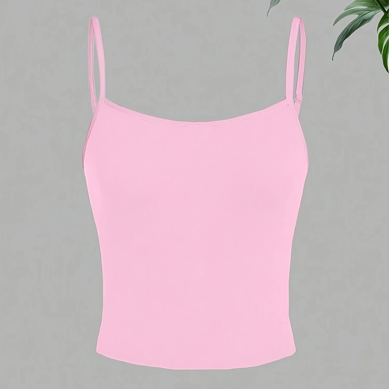 TEMU New Women' Color Versatile Slim-fit Suspender Top