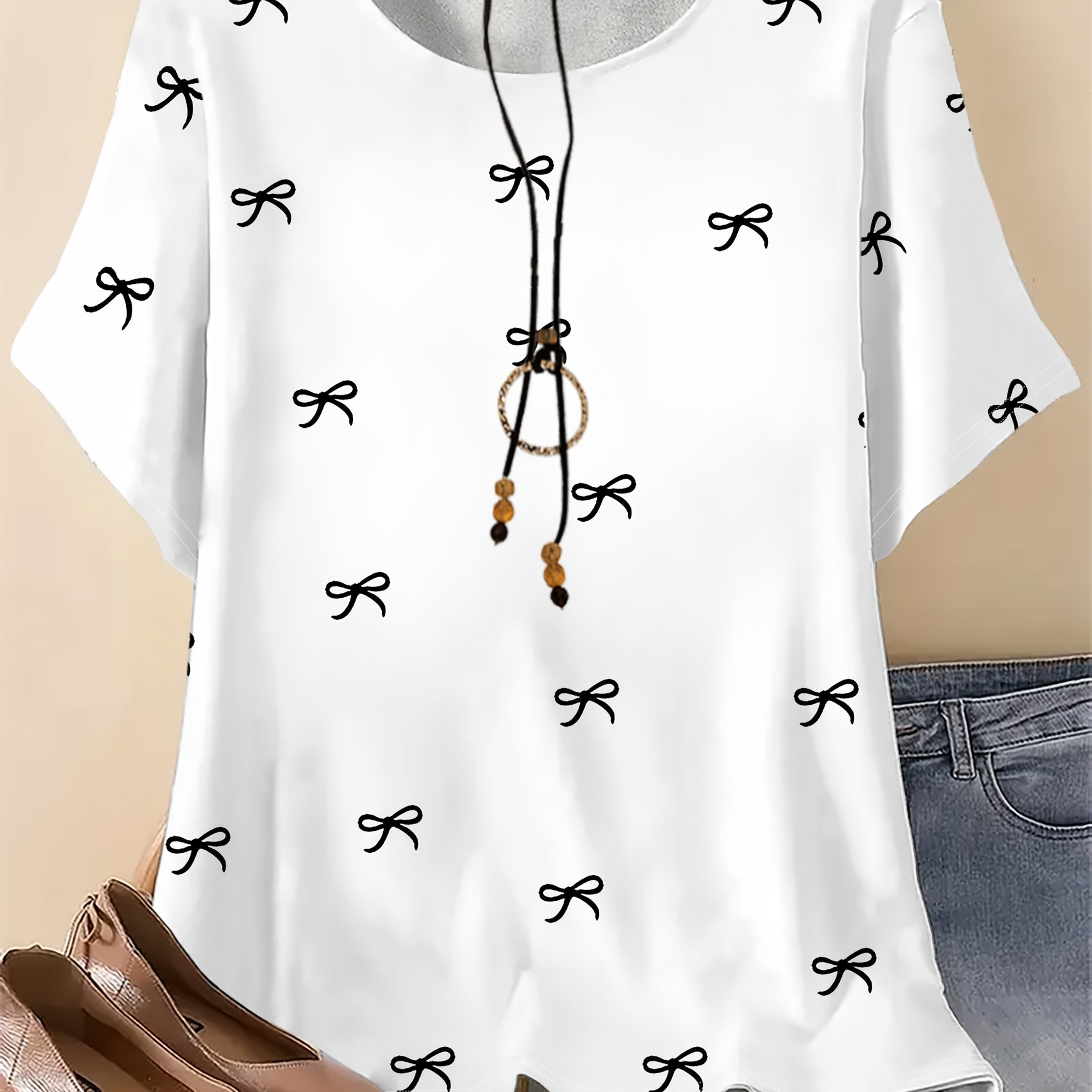 Plus Size, Plus Size Women's T-shirts- Fashionable And Elegant Women's Tops