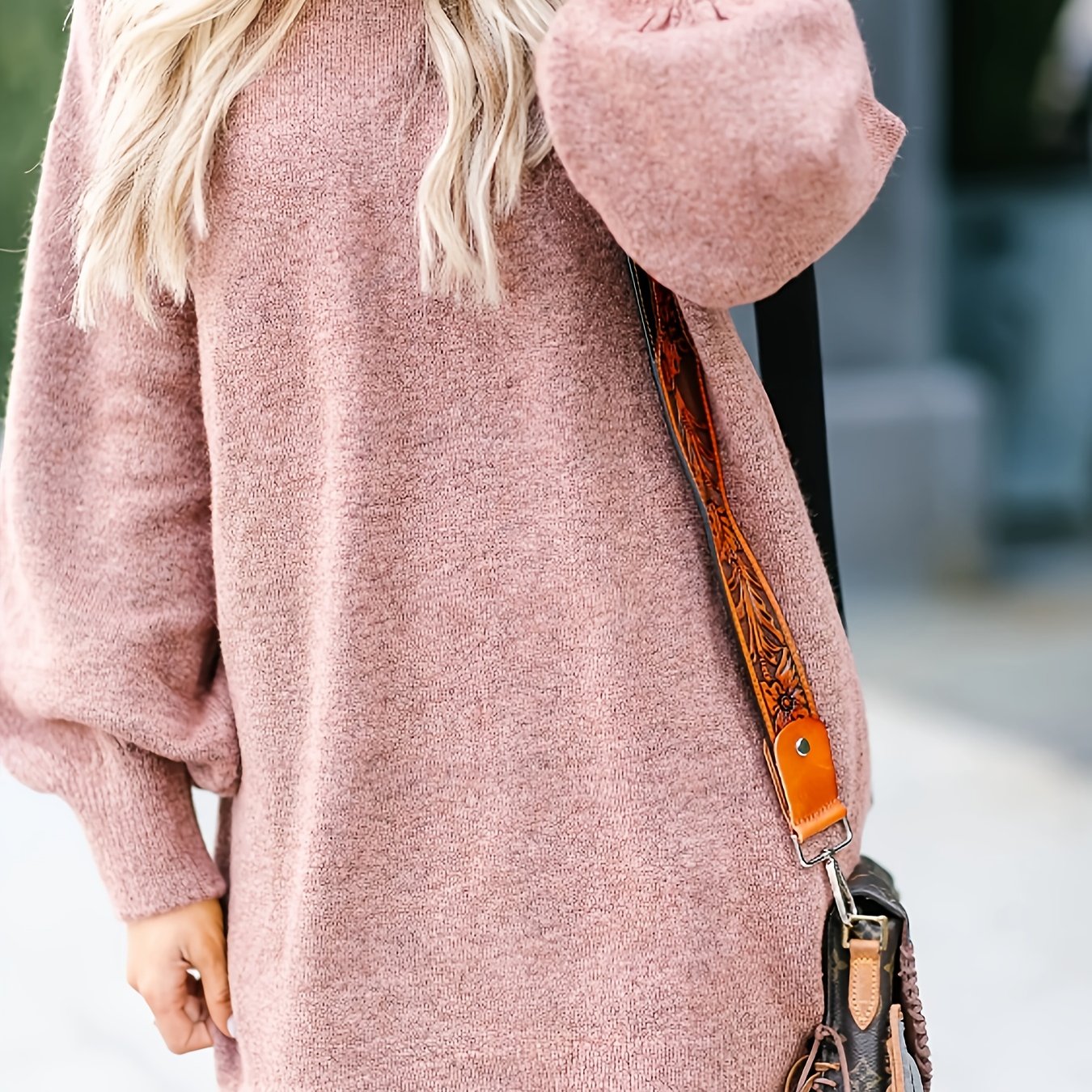 Image of New Autumn-winter Casual Plus Size Women's Wear, Lazy Fashion, Soft Warm Elegant Sweater