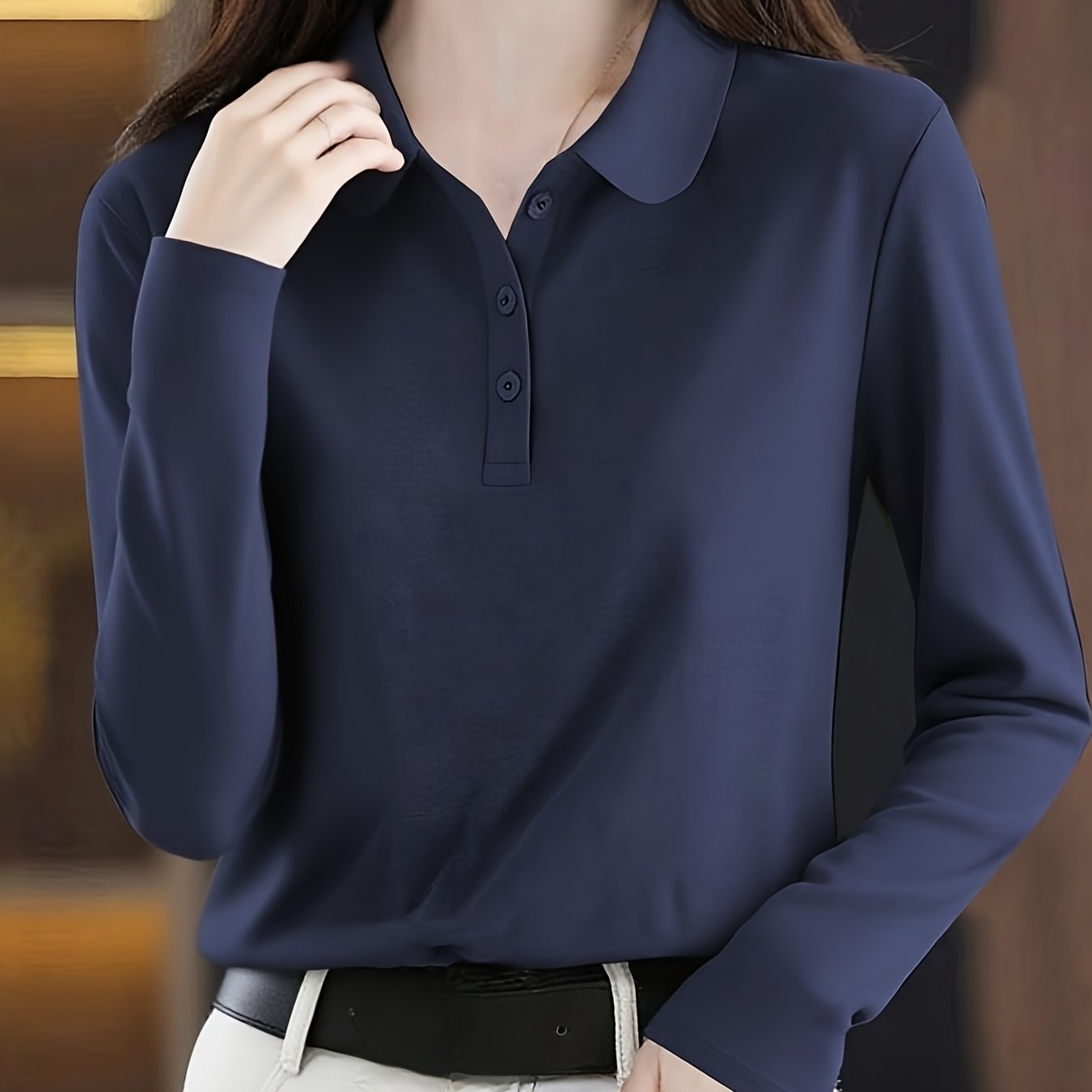 TEMU Women's Casual Long-sleeve Comfortable Fashionable Spring/autumn Jacket