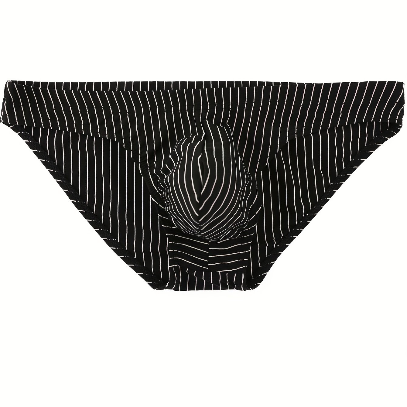 TEMU 1-pc Men' Briefs, Personalized Fashion, Low-waist, Thin, Breathable, Cool Triangle Underpants, Trendy Sports Comfortable Shorts, Underpants