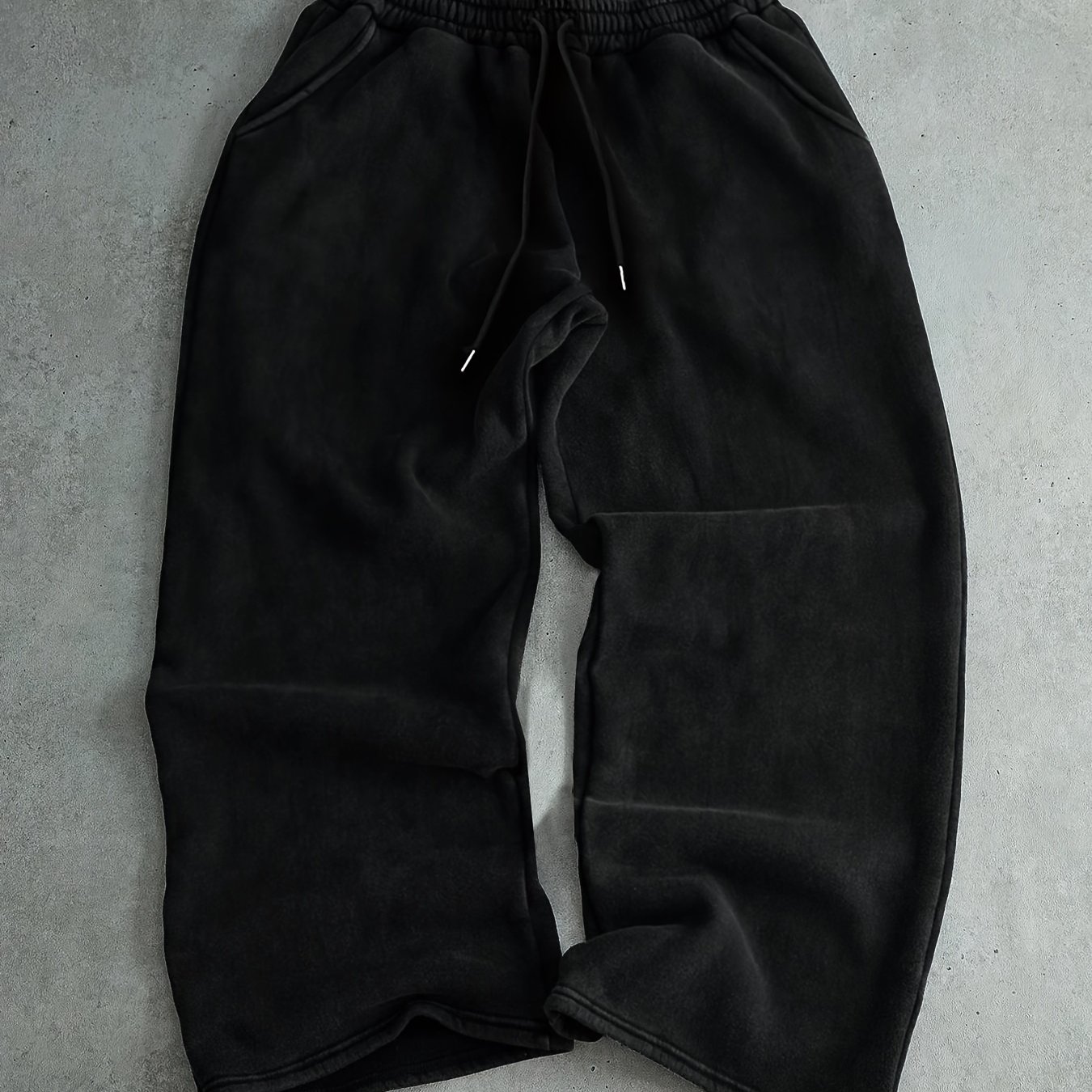 TEMU Loose Waist Drawstring Sweatpants, Suitable For Casual Fashion, For Daily Wear, Versatile Sweatpants And Sports Pants Suitable For