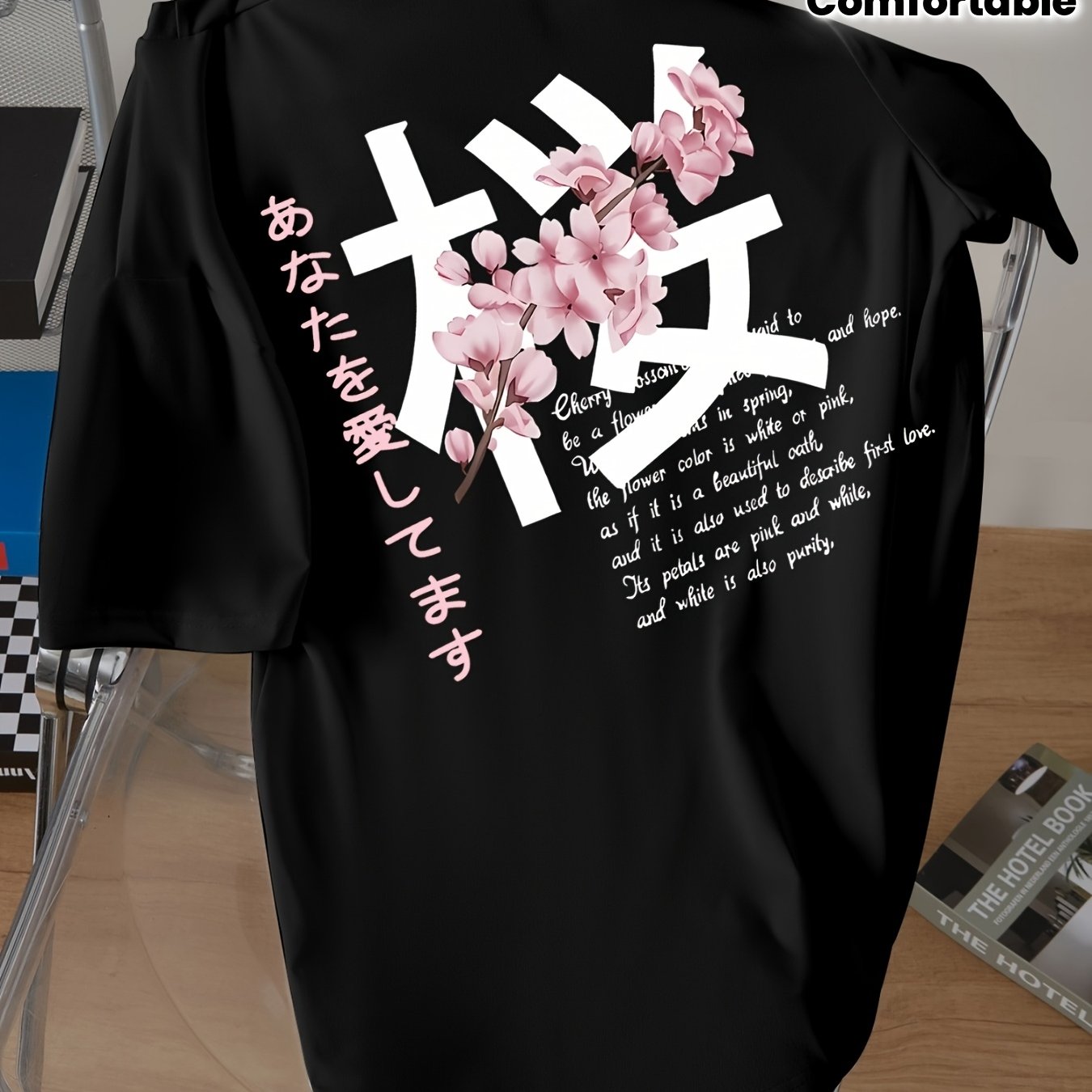 Newly Boys' Short-sleeve T-shirt Featuring A Round Neck And Stylish Cherry Design, Perfect For Comfortable Summer Outdoor Sports, Ideal For Teenagers