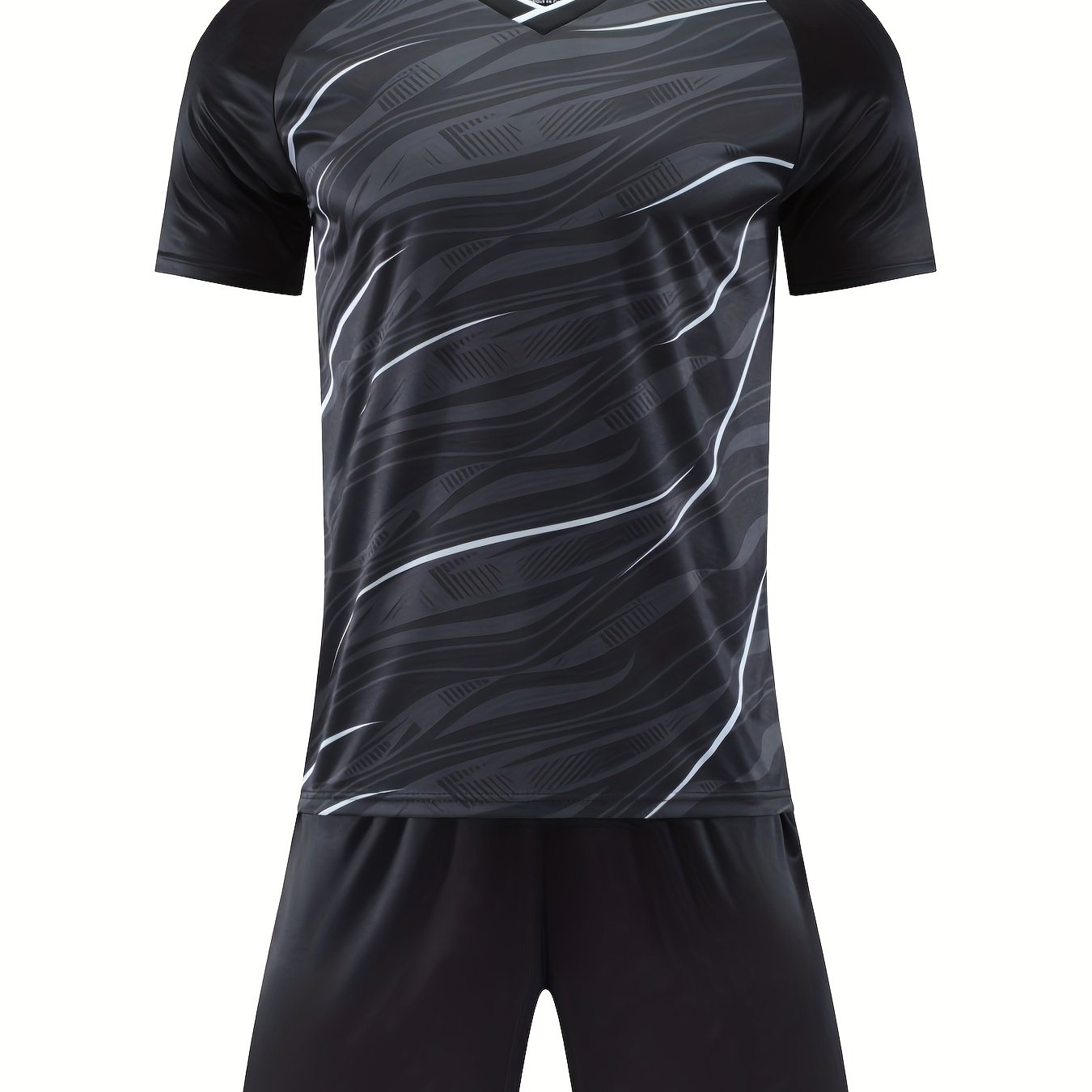 And Teen Soccer Uniform, T-shirt And Shorts, Sweat-absorbing, Quick-drying, Soccer Uniform Set, Sweat-resistant
