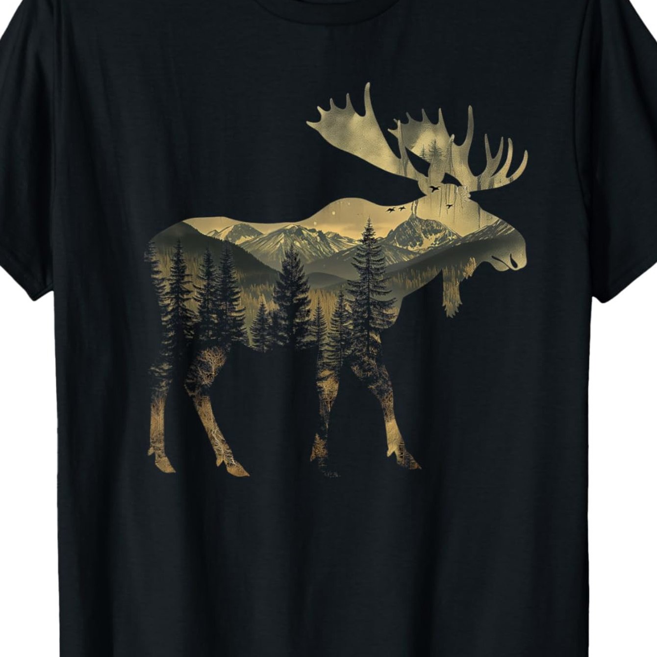 TEMU [elk Mountains| Hiking] Alaska | T-shirt| Elk Mountains Hiking Camping