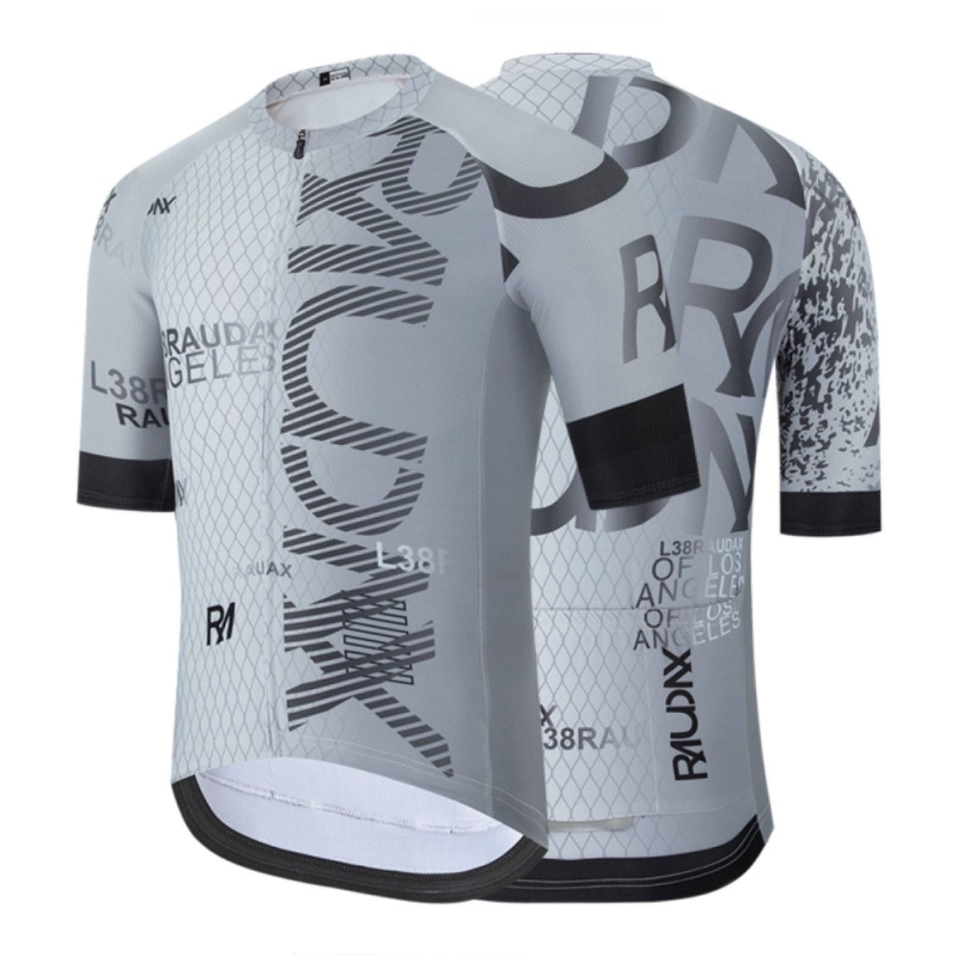 Image of Men's Breathable Quick-dry Cycling T-shirt, Short Sleeve Moisture-wicking Road Bicycle Jersey, Outdoor Sports Training Riding Biking Top