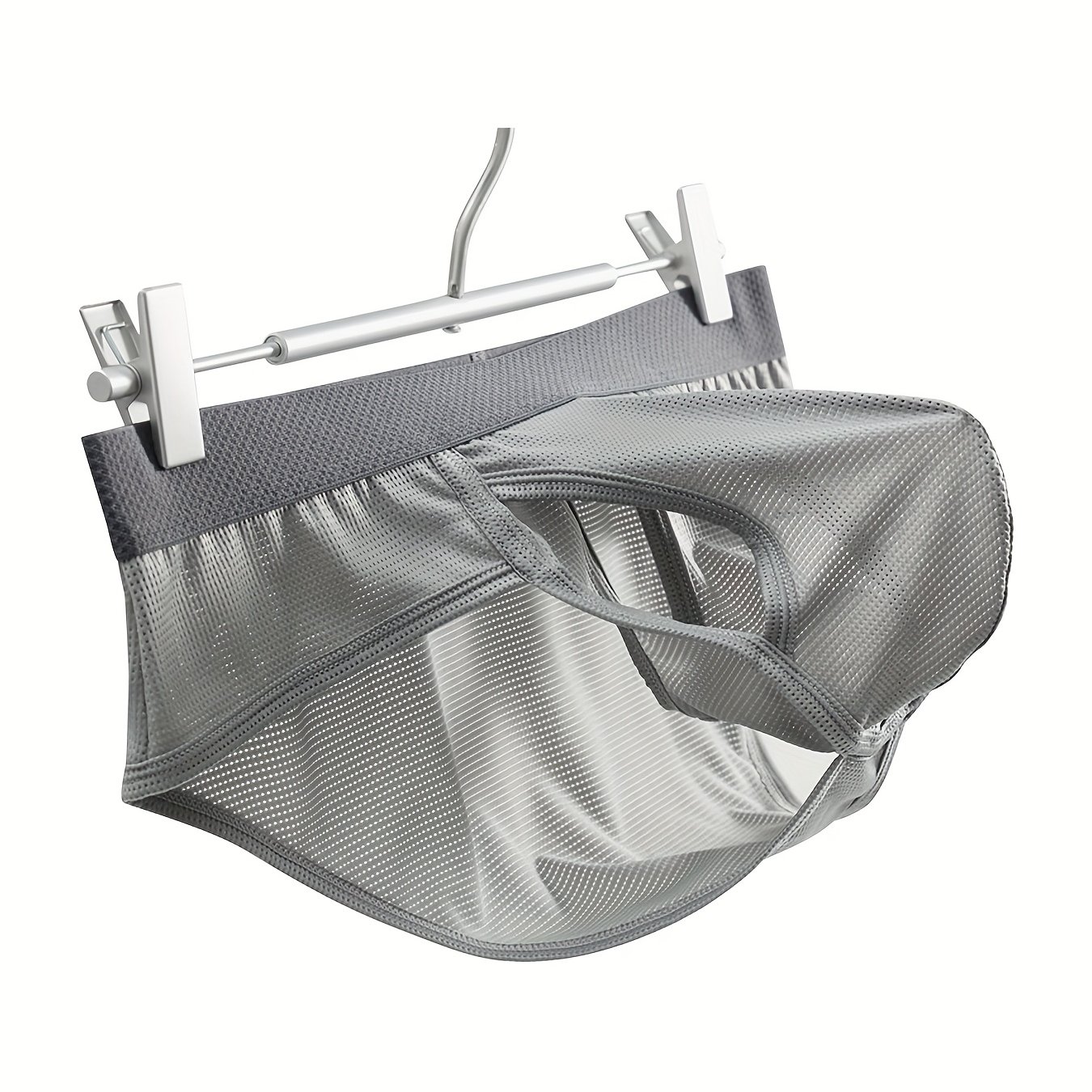 TEMU Summer Men's Underwear Low Waist Sexy Comfortable Breathable Men's Briefs Side Opening Close-fitting Cool Underwear Men's Sports Shorts