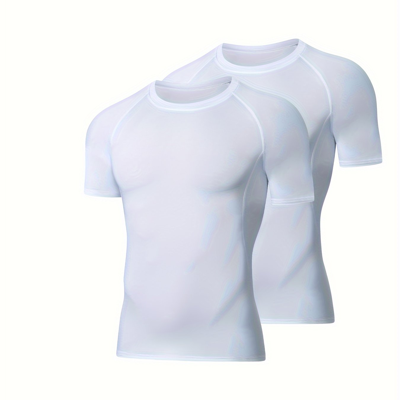 White Elite Short Sleeve 2 Pack