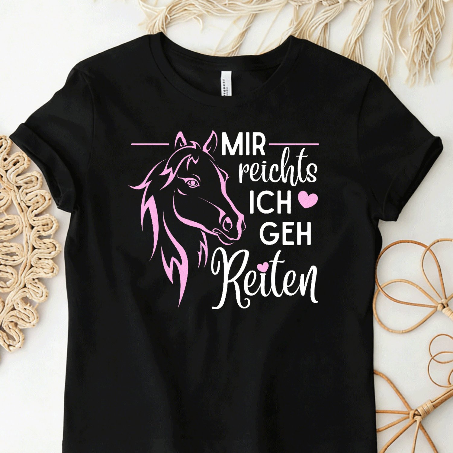 Mir Reichts Ich Geh Reiten- Horse Riding S T-shirt For Men Women Unisex Funny T-shirt