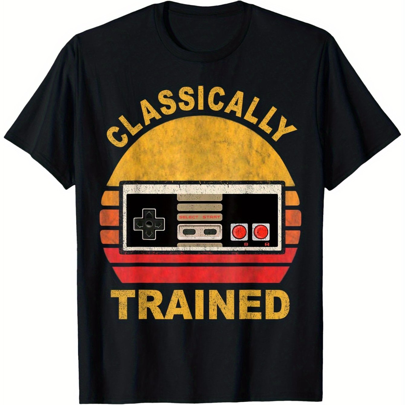 TEMU Vintage Video Game Distressed T-shirt