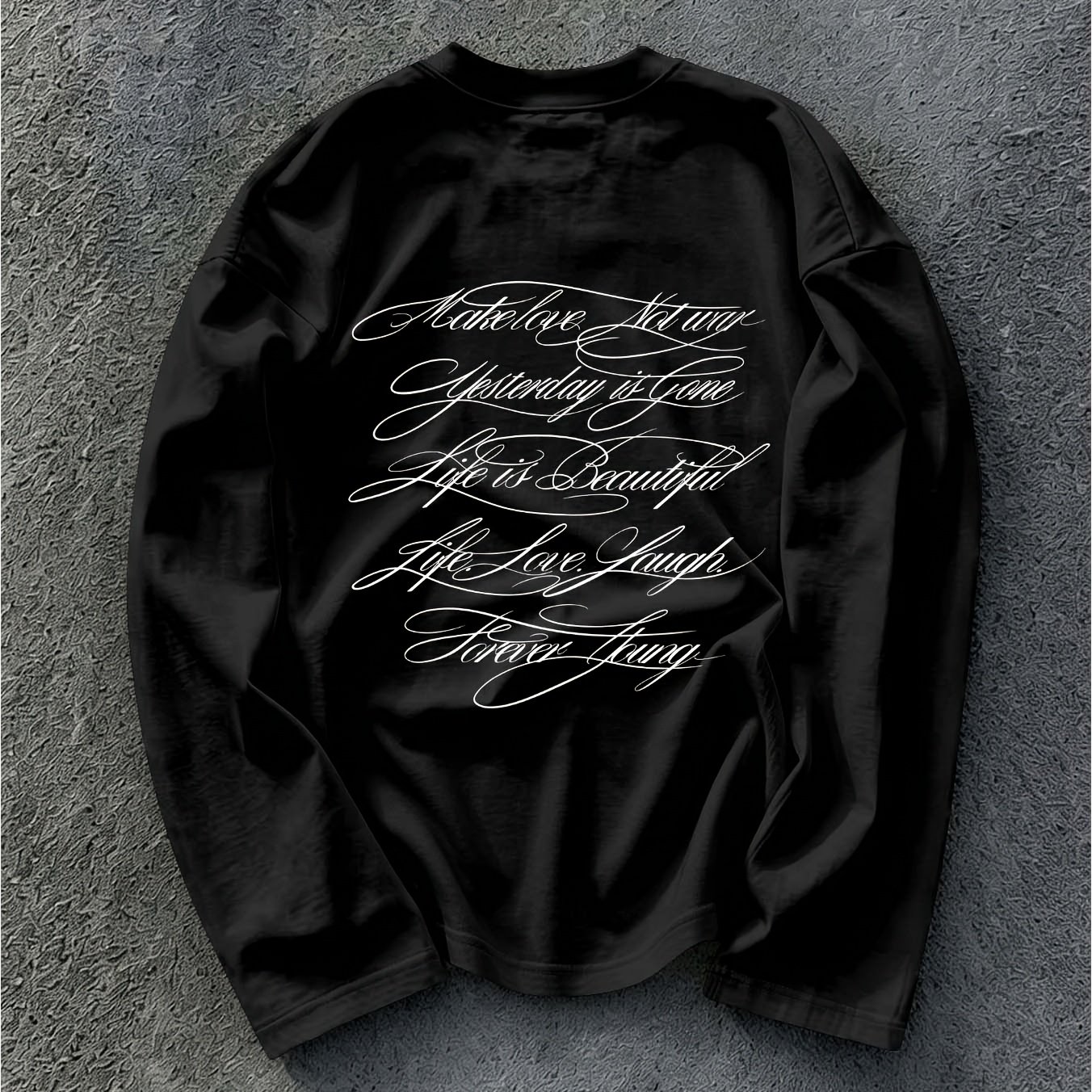 TEMU Men's Printed Regular Spring/autumn Long-sleeve T-shirt, Outdoor Sports Casual Long-sleeve Top