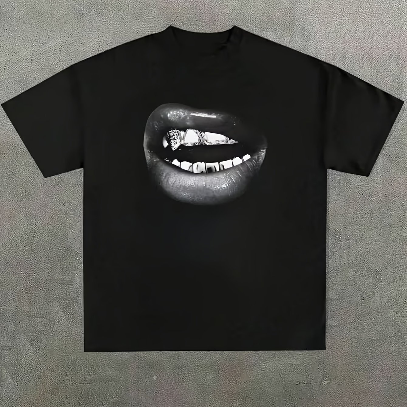 TEMU T-shirt casual morbida, trasferimento termico con stampa , lavabile in lavatrice