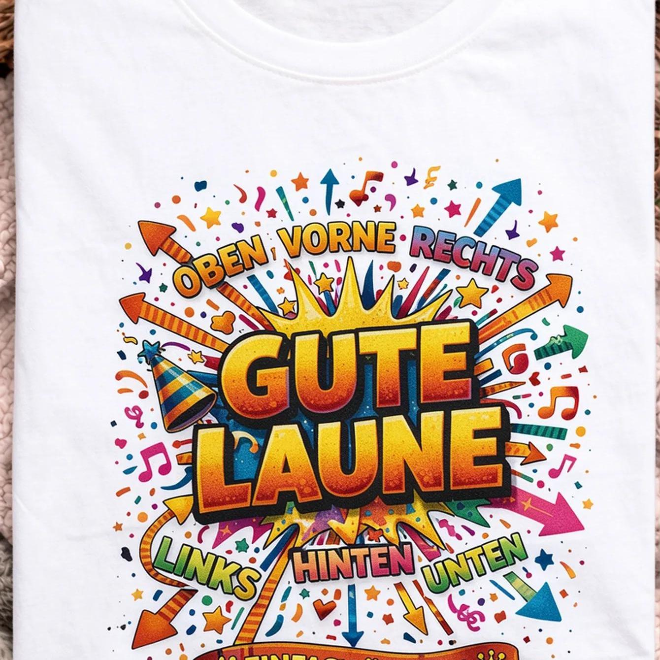 Funny New Style Oben Unten Shirt Mallorca Party Malle Feier Look Ski Stimmung Lustiges Party Motiv Urlaub Feier Shirt Sommer Winter