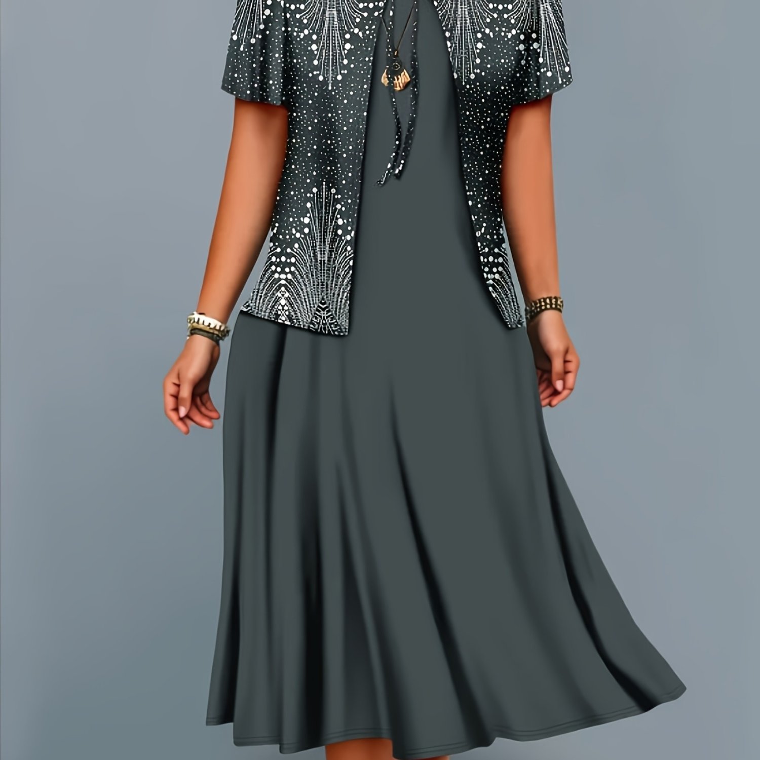 E-shop 2er Set Damenmode Kleid
