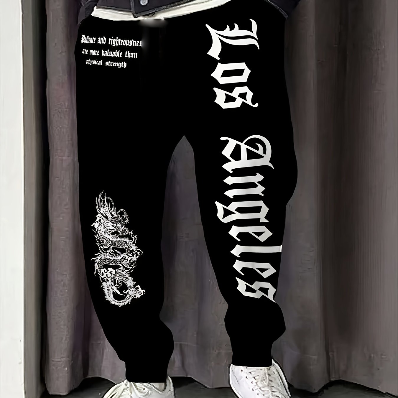 TEMU 1pc Men's Casual Sports Pants, Men's Sweatpants