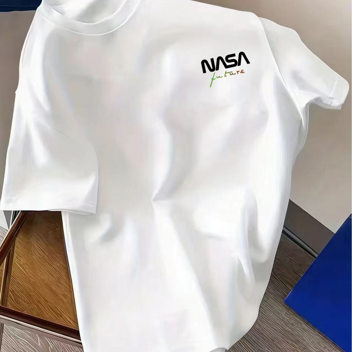 TEMU Men's 2026 Summer Trendy Casual T-shirt, Featuring A Creative Print Design, Easy And Comfortable, Unique Print Short-sleeve T-shirt, Perfect For