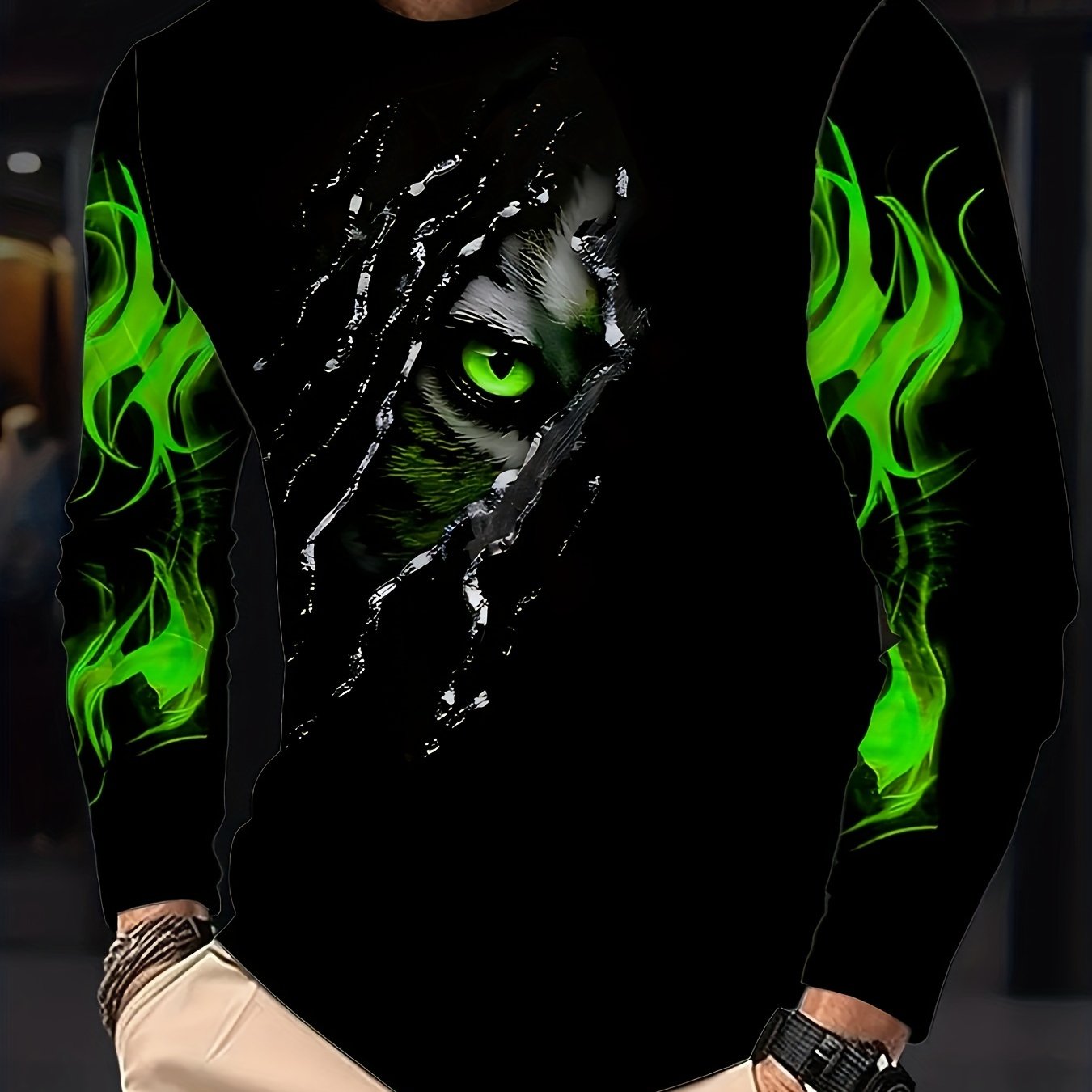 Men's Fashion Casual Long Sleeve T-shirt