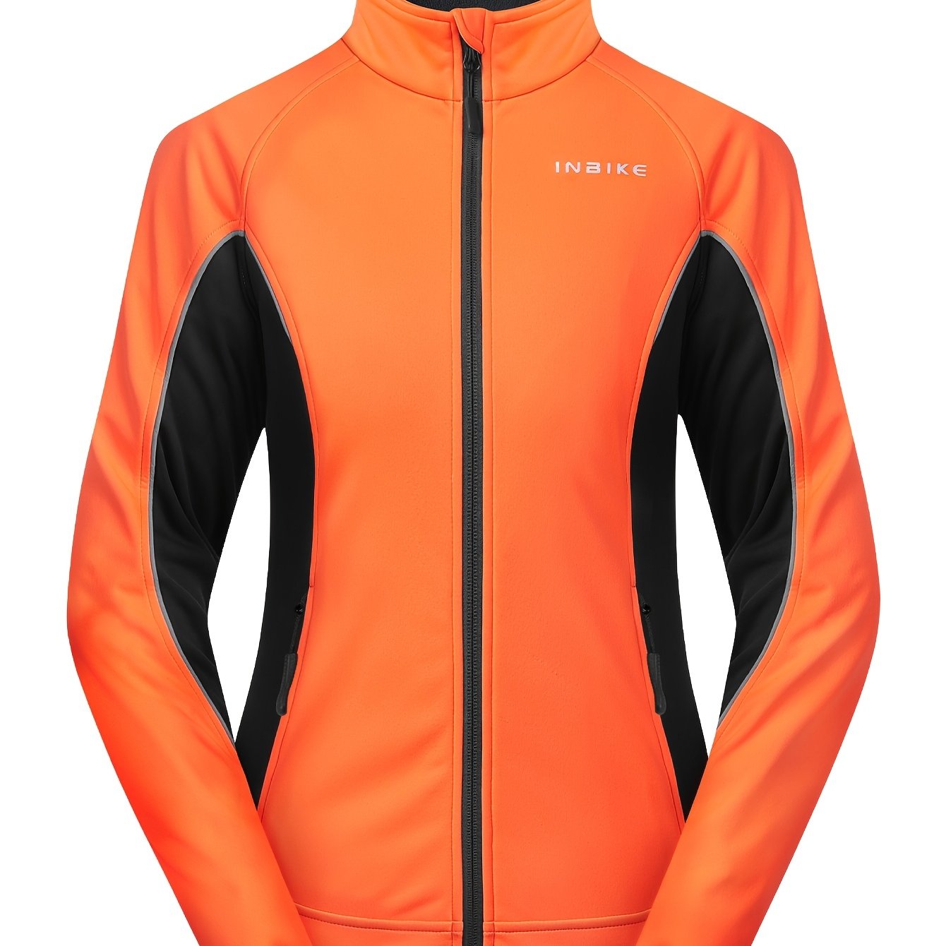 Image of Inbike Women's Windproof Lined Outdoor Jacket, Warm Winter Coat For Hiking Cycling Trekking Mountaineering, Cold Weather Outdoor Apparel For Ladies