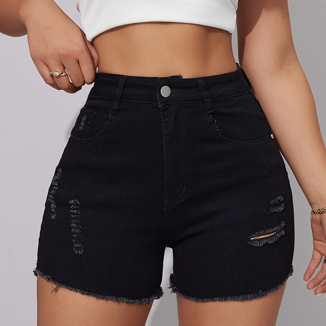 Mujeres Shorts vaqueros