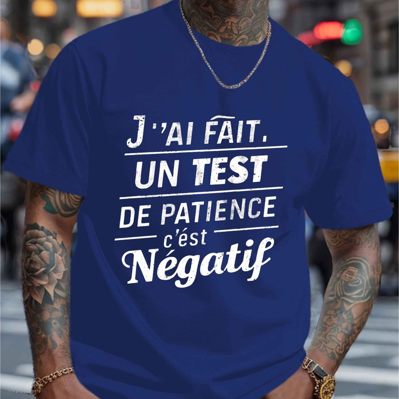 TEMU T-shirt à manches courtes et col rond décontracté, 100% polyester, légèrement extensible, coupe régulière, haut d'été - Noir