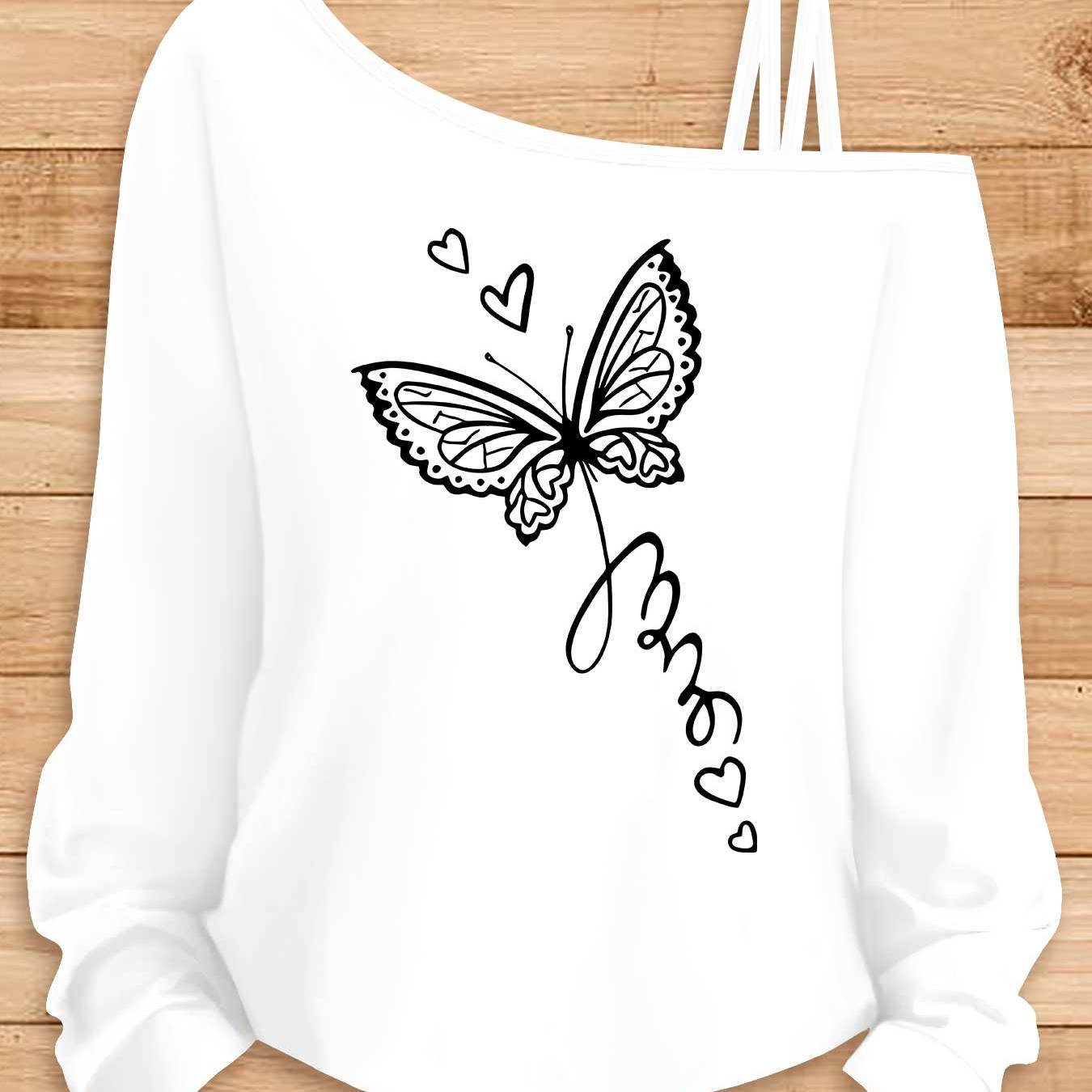 TEMU Summer Beautiful Elegant Gift Women's And Heart Pattern Elegant Ladies' Clothing Sporty Party Loose Stretchy Machine Washable Long Sleeve