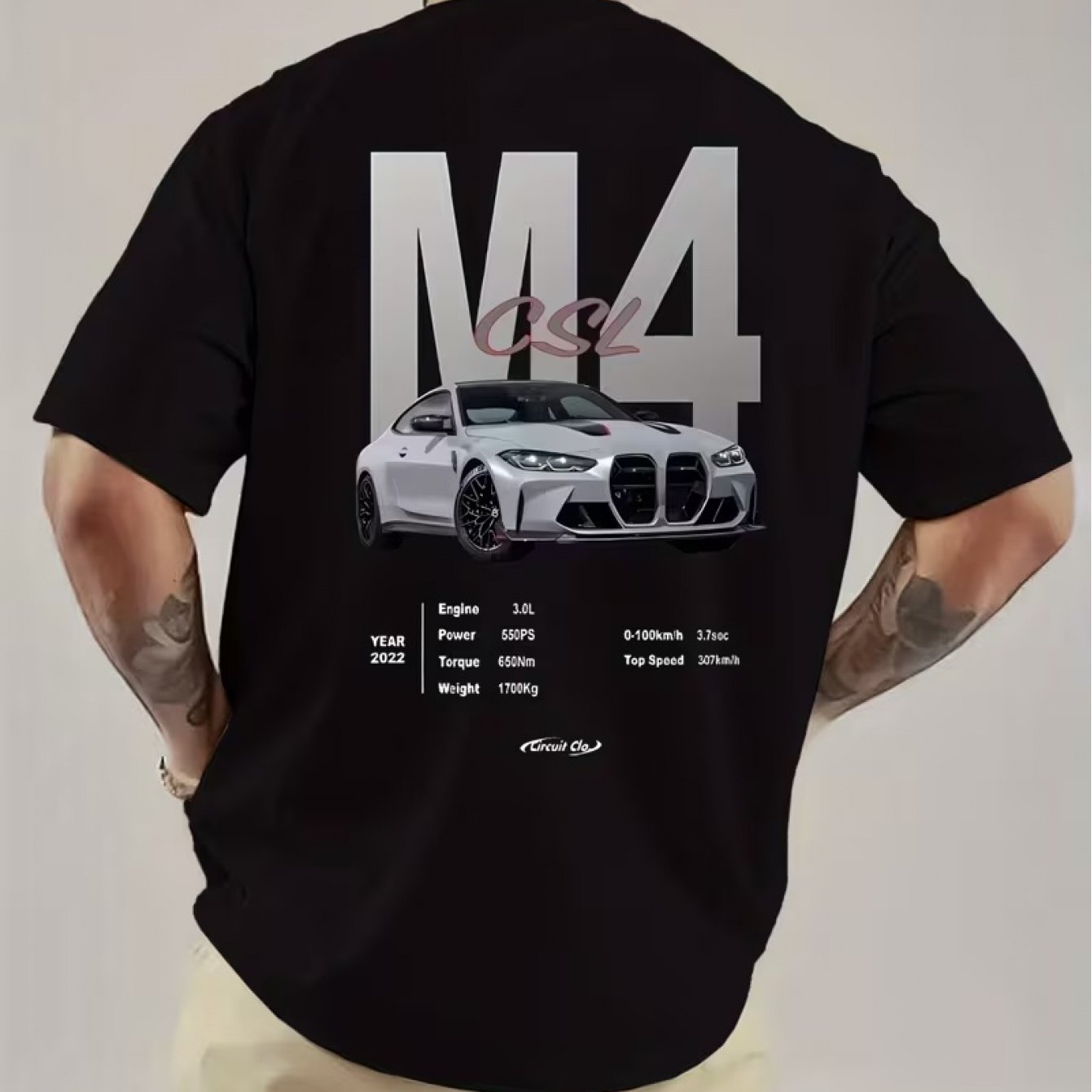 TEMU Camiseta de Manga Corta para Hombre, , Cuello , Lavable a Máquina, Nueva Colección /Verano 2026