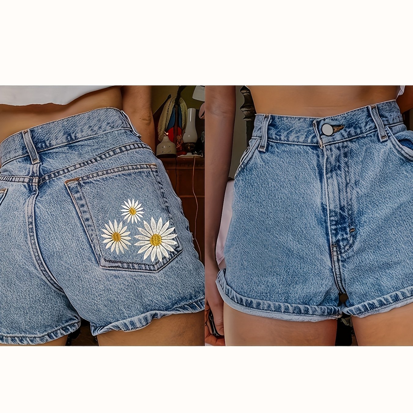 8042# Women's Denim Shorts