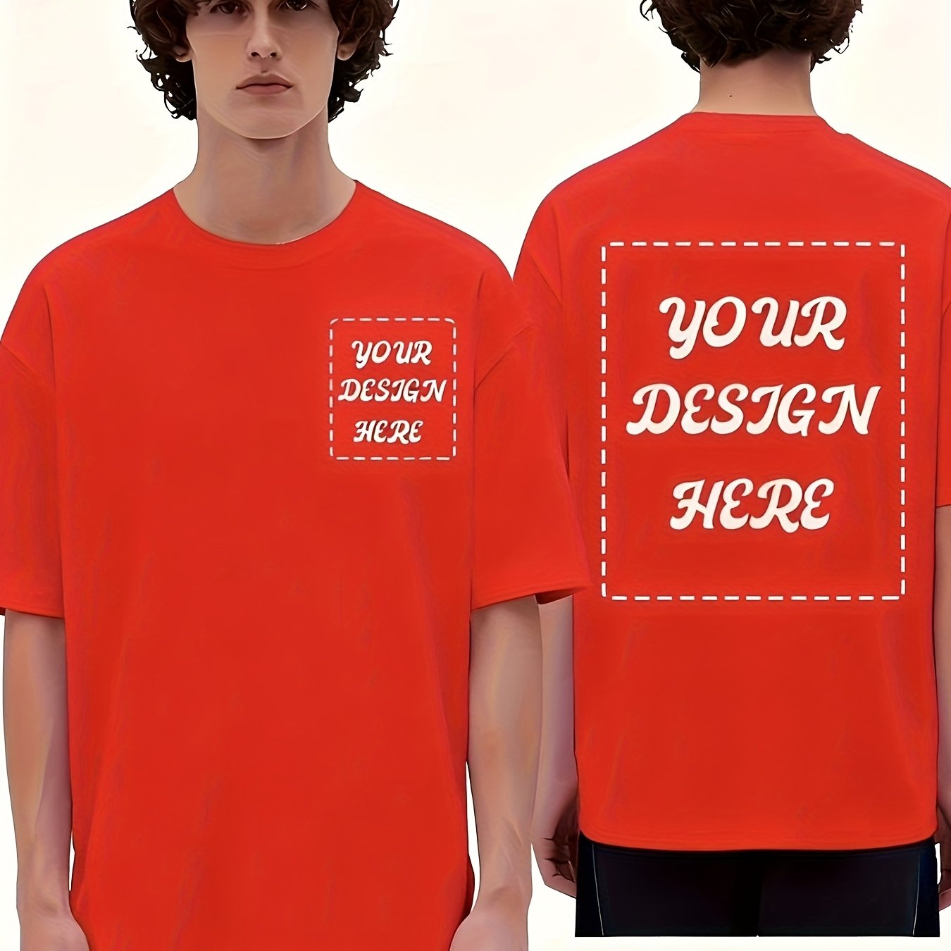 TEMU Personalized Men's T-shirt